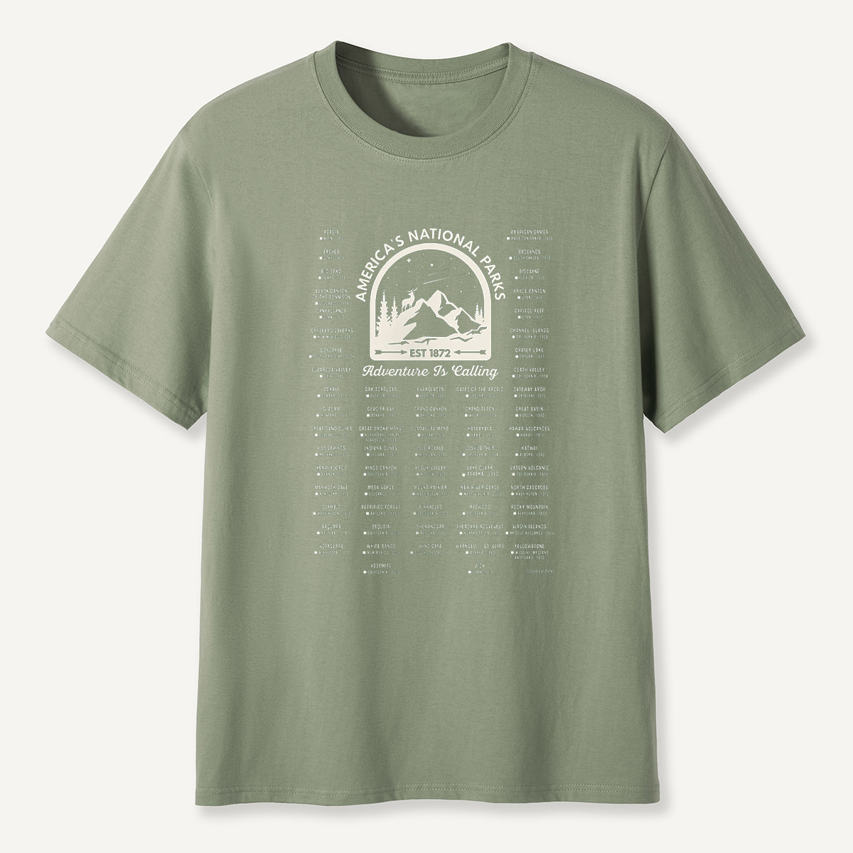 America’s National Parks Adventure Is Calling Tour T-Shirt