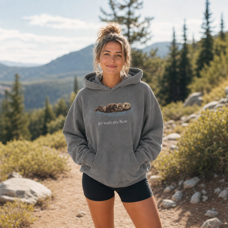 mammals Washed Hoodie