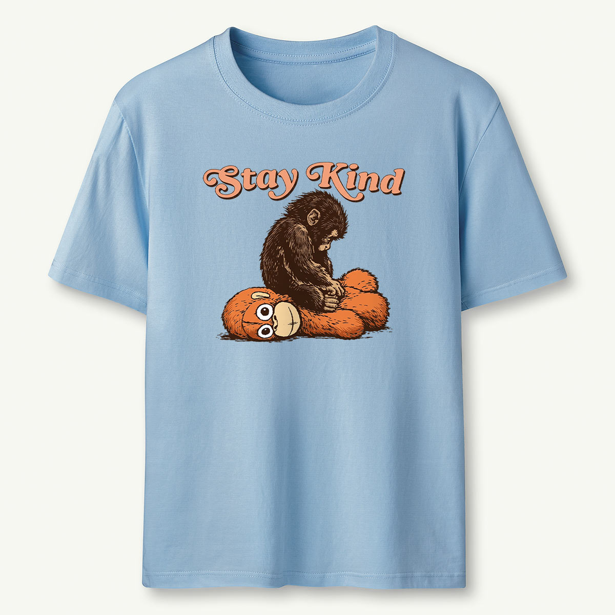 Punch Monkey Stay Kind Save Punch T-Shirt
