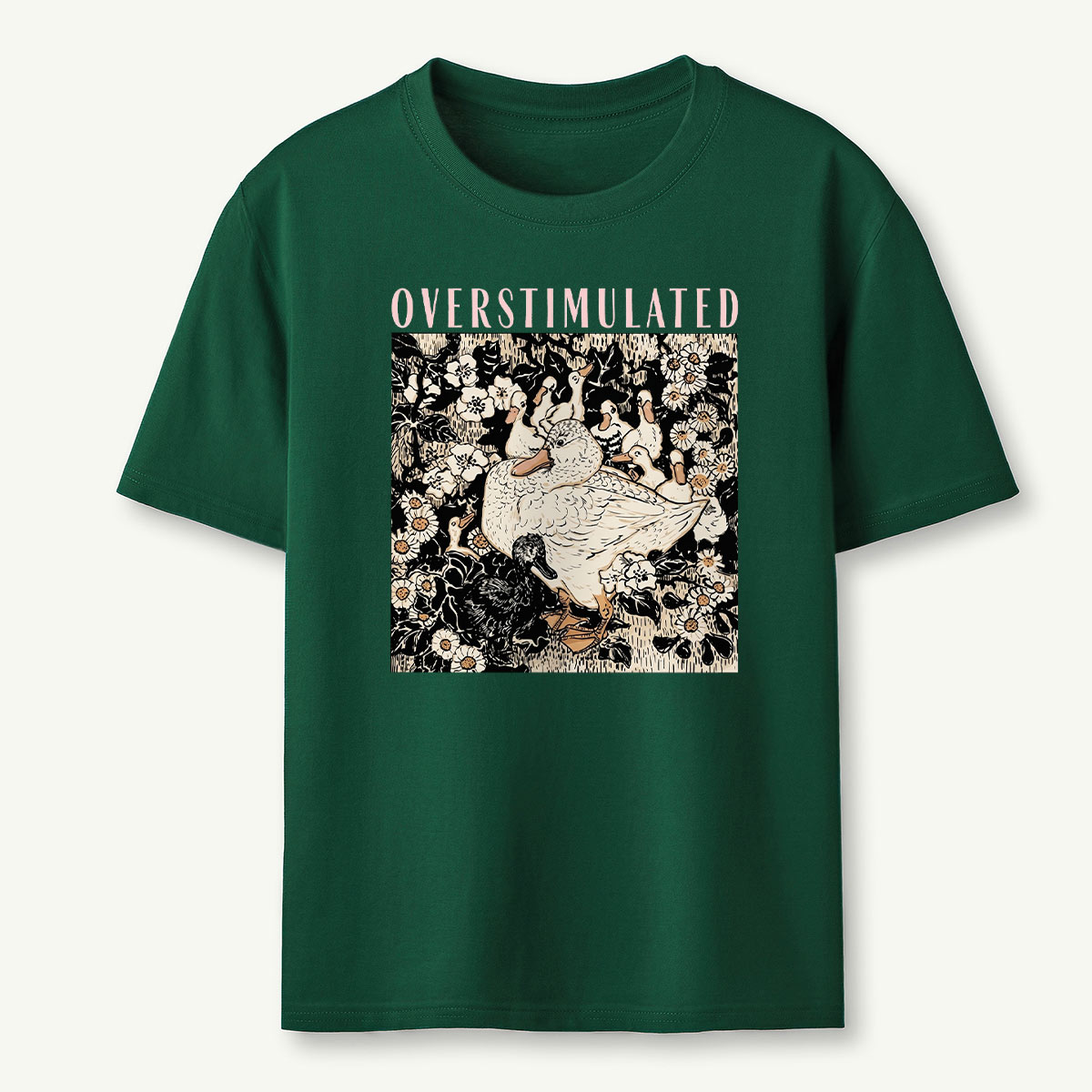 Overstimulated Mama Duck T‑Shirt 