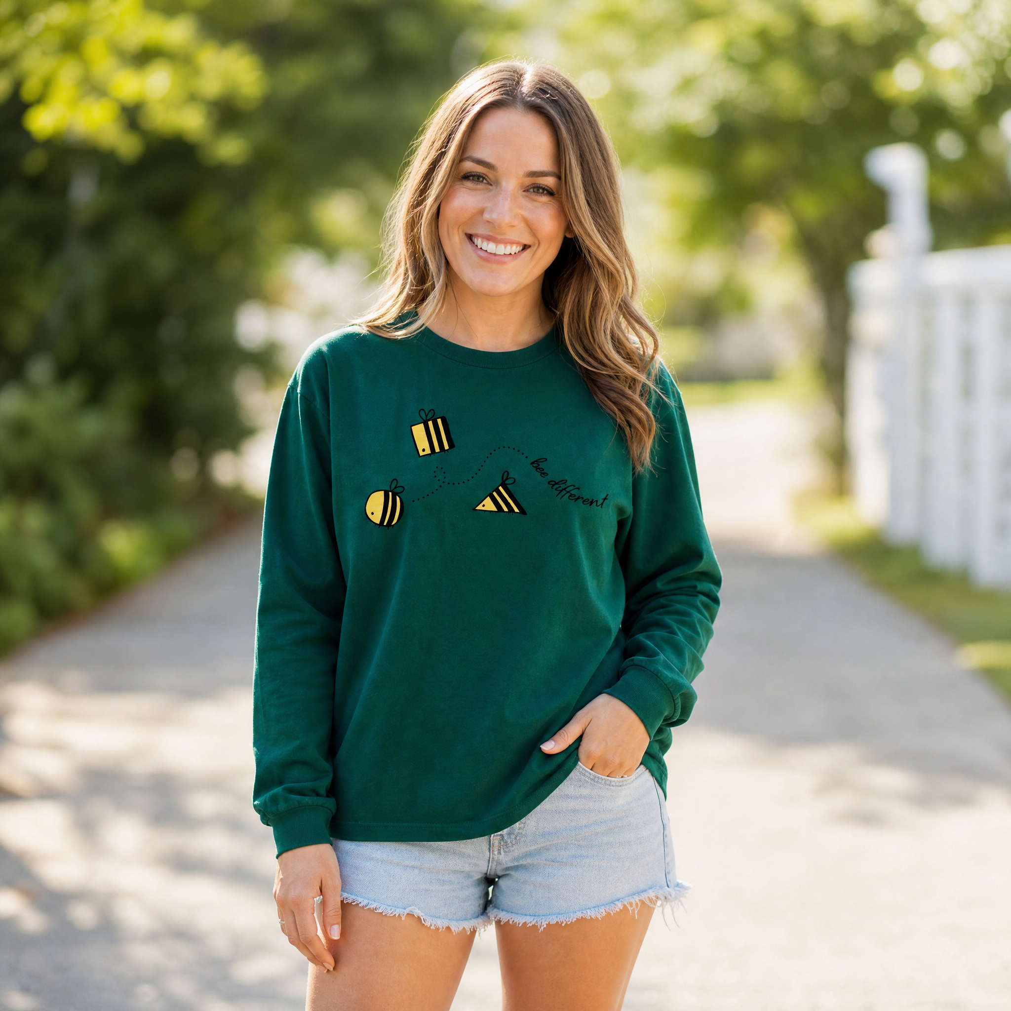 Bee Different Long Sleeve T-Shirt