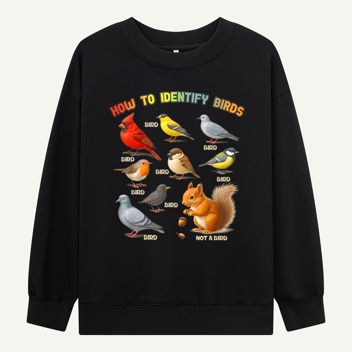 How to Identify Birds Sweatshirts