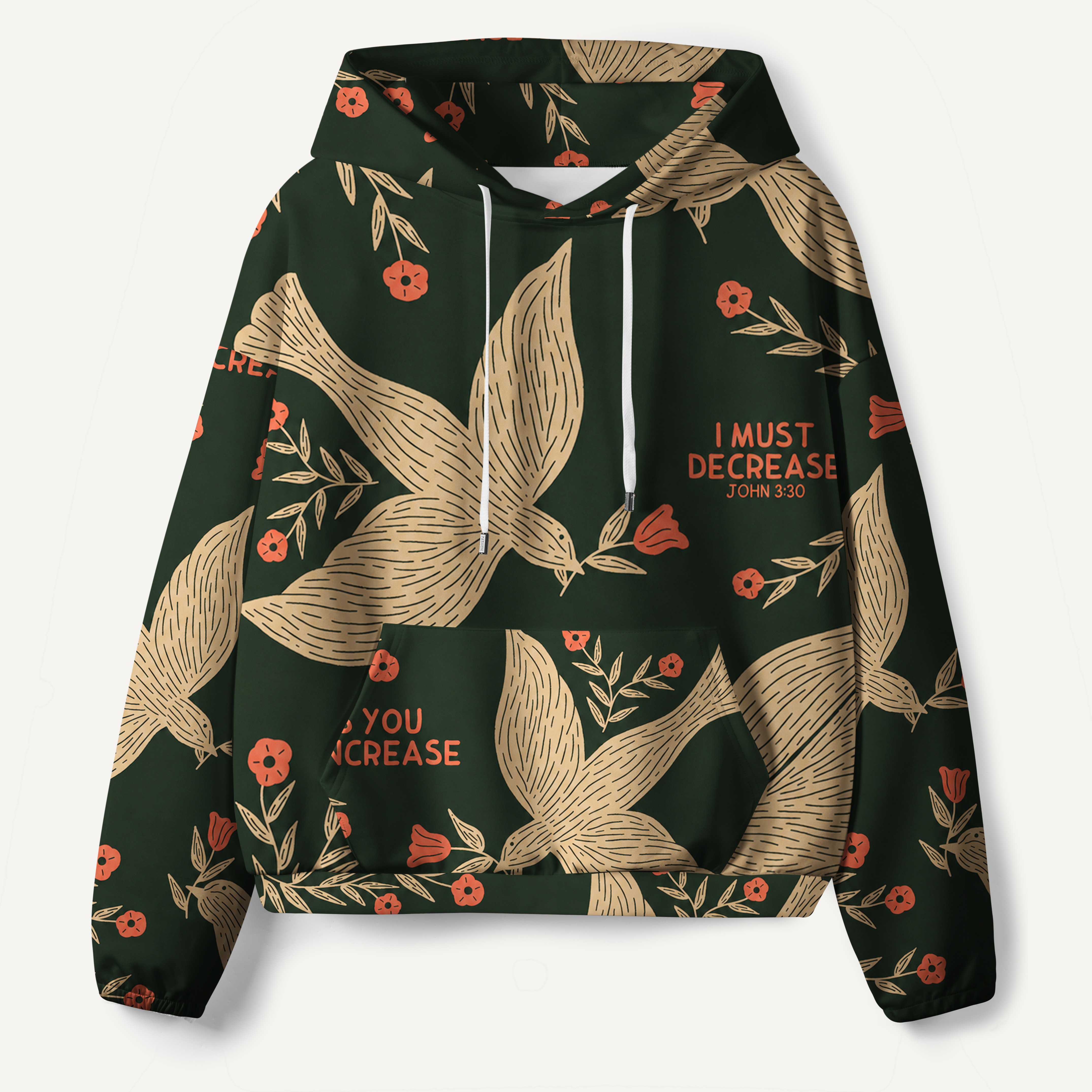 Jesus Took Naps Be Like Jesus Dove Illustration All-over Printed Hoodie