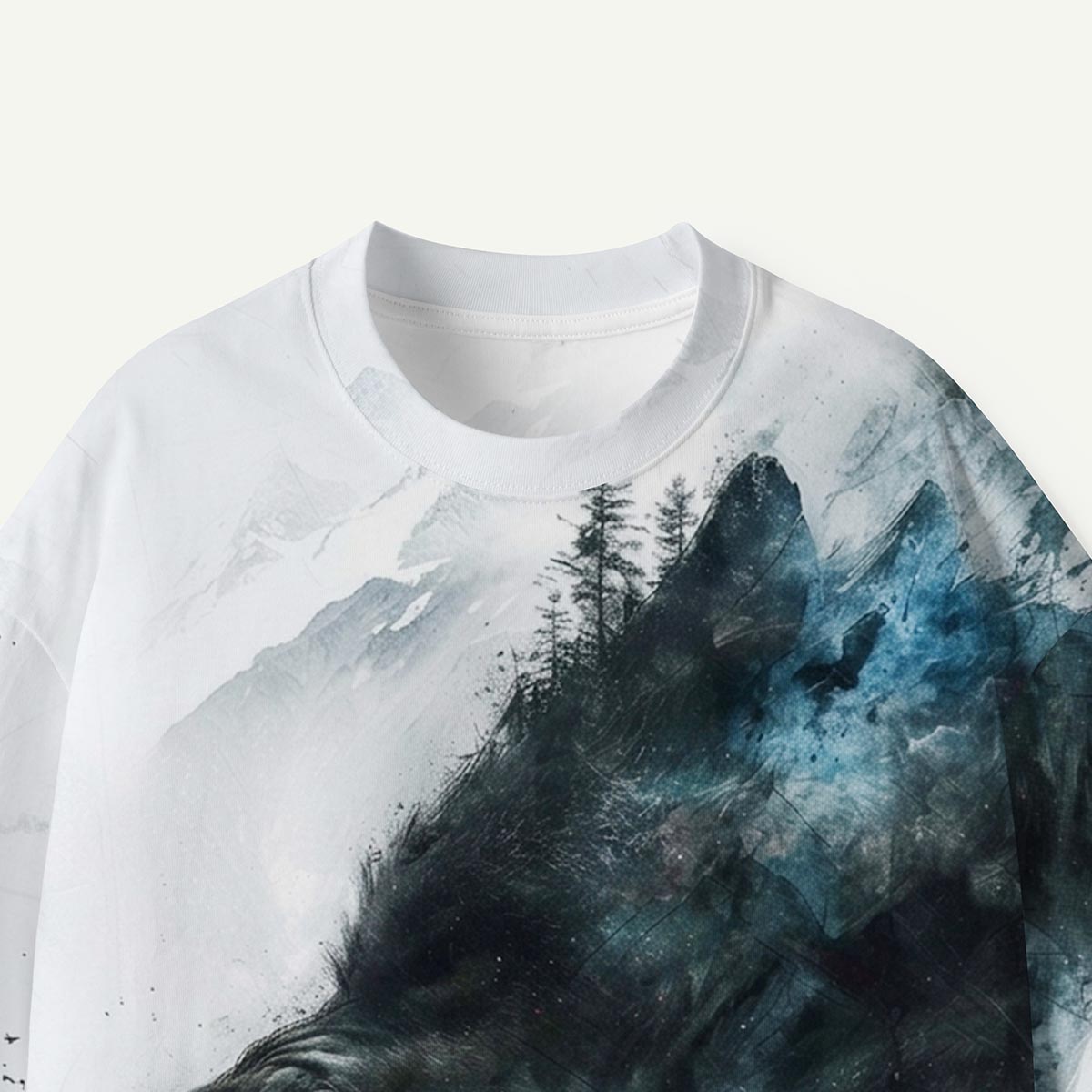 Wild Spirit Wolf Ink Premium Eco Tee