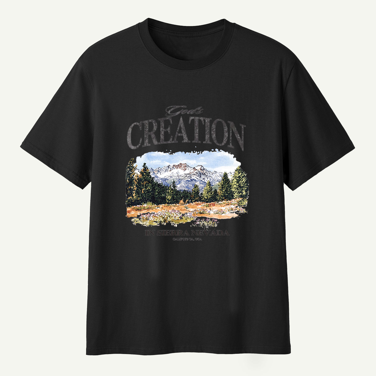 Recreation In Natural Wildlands Mountain Meadow T-Shirt