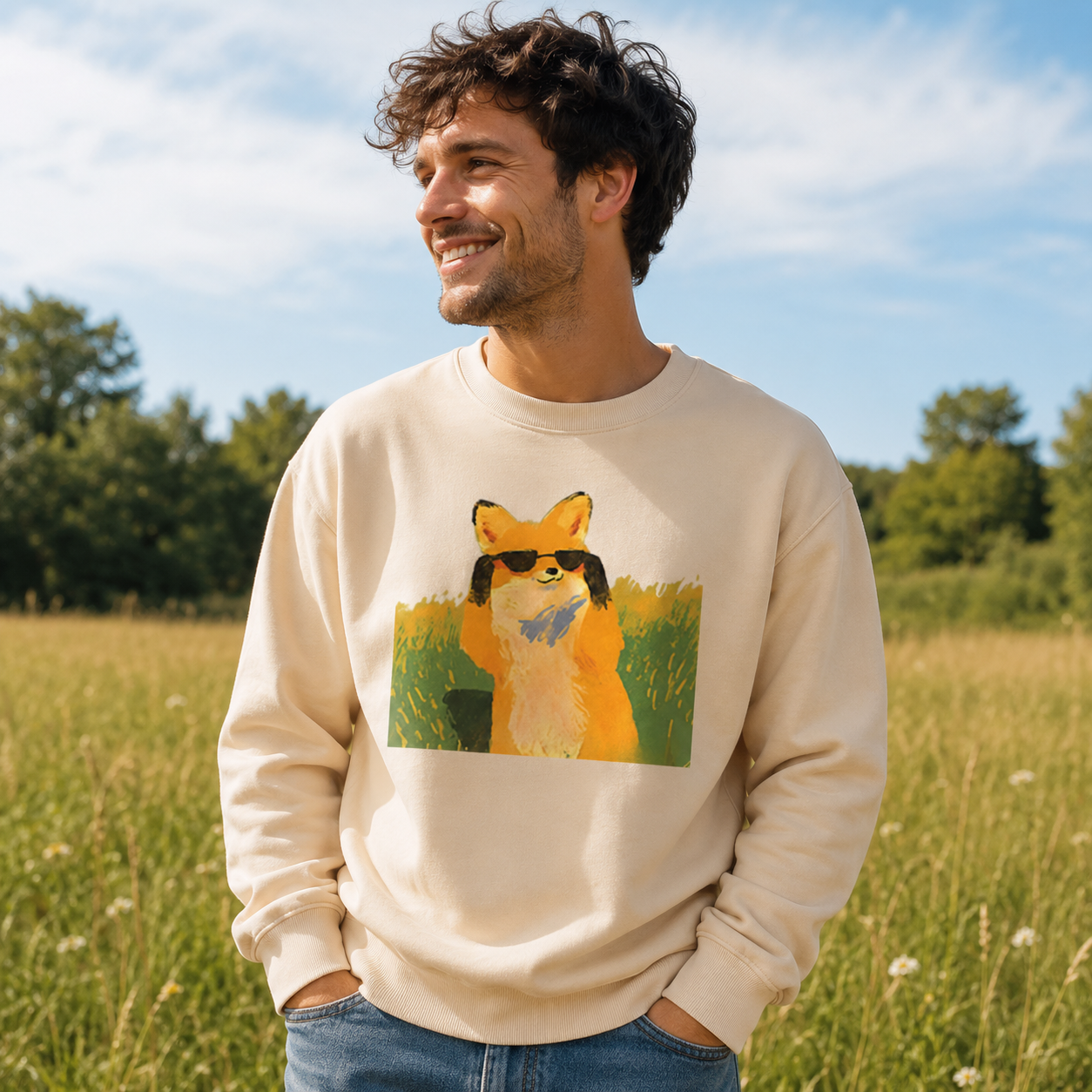Shade Mode Fox Sweatshirts