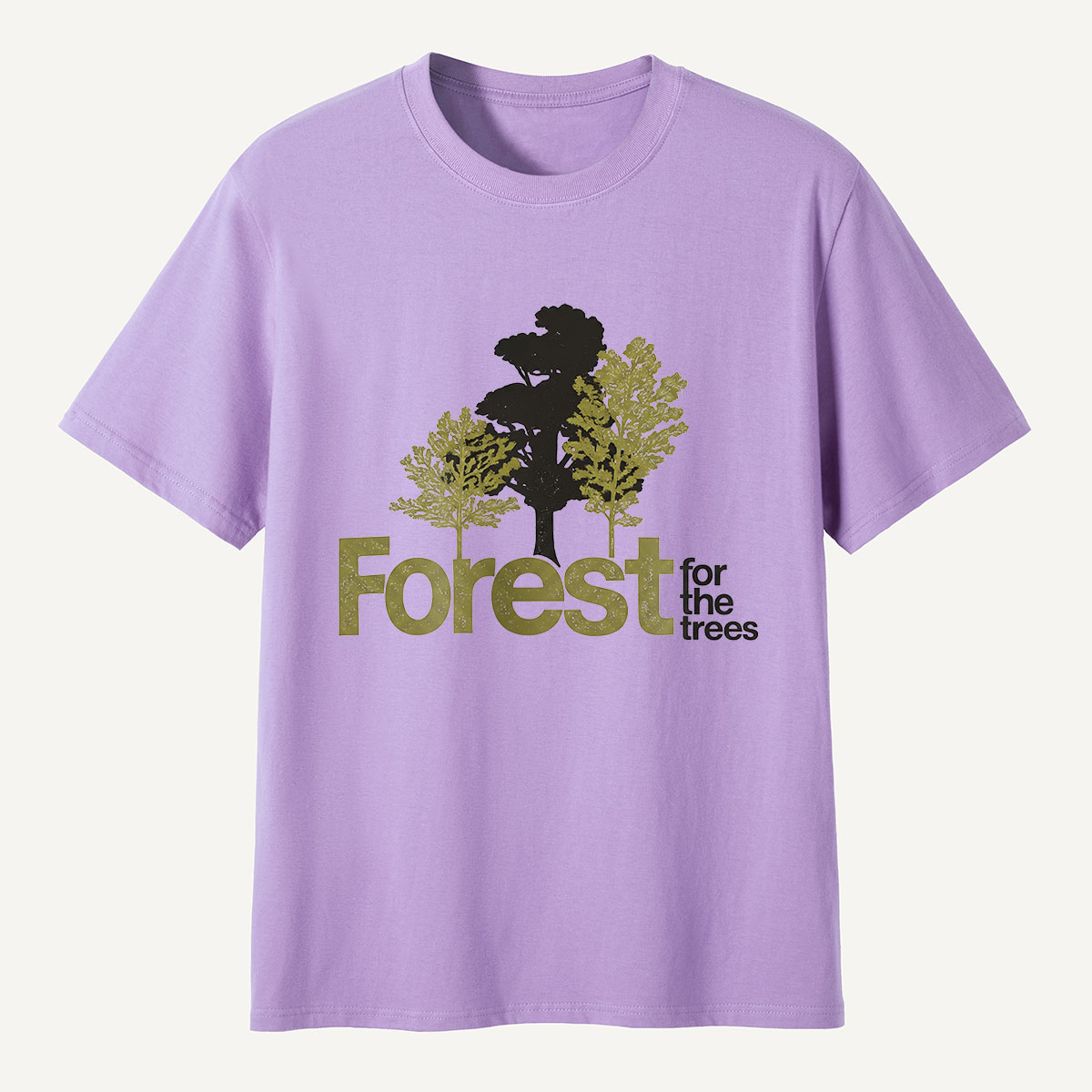 Forest for the Trees Silhouette Quote T-Shirt