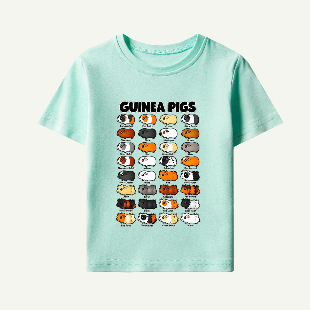 Guinea Pigs Breed Collection Kids T-Shirt