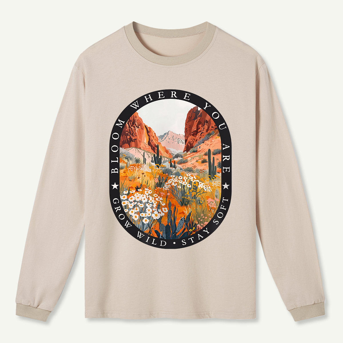 Desert Bloom Long Sleeve T-Shirt