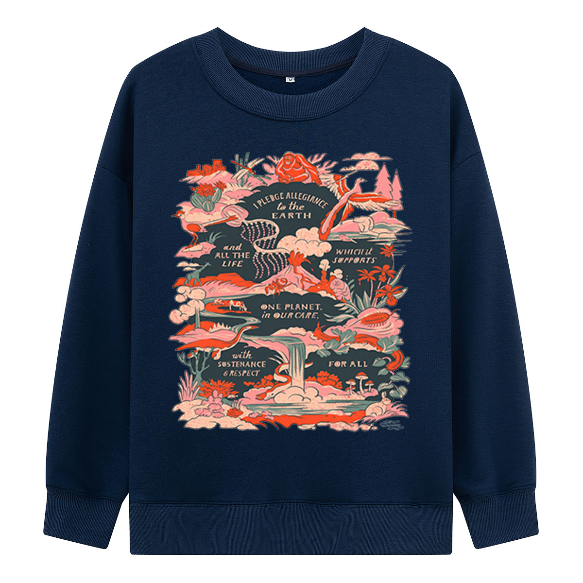 Pledge Allegiance to the Earth Sweatshirts