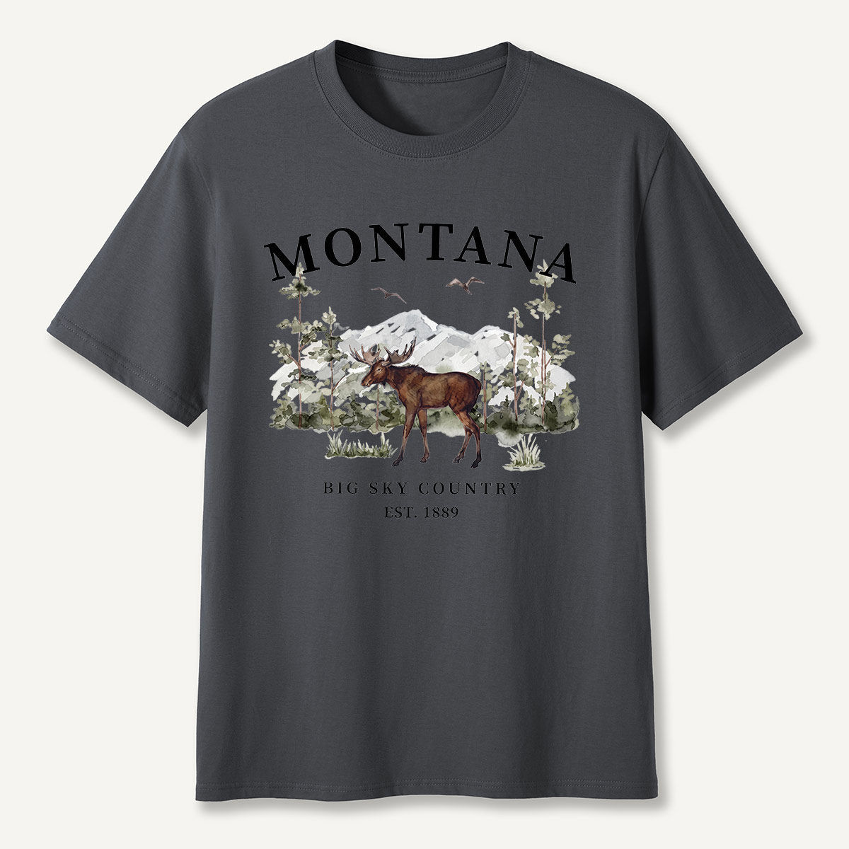 Montana Big Sky Country Moose T-Shirt