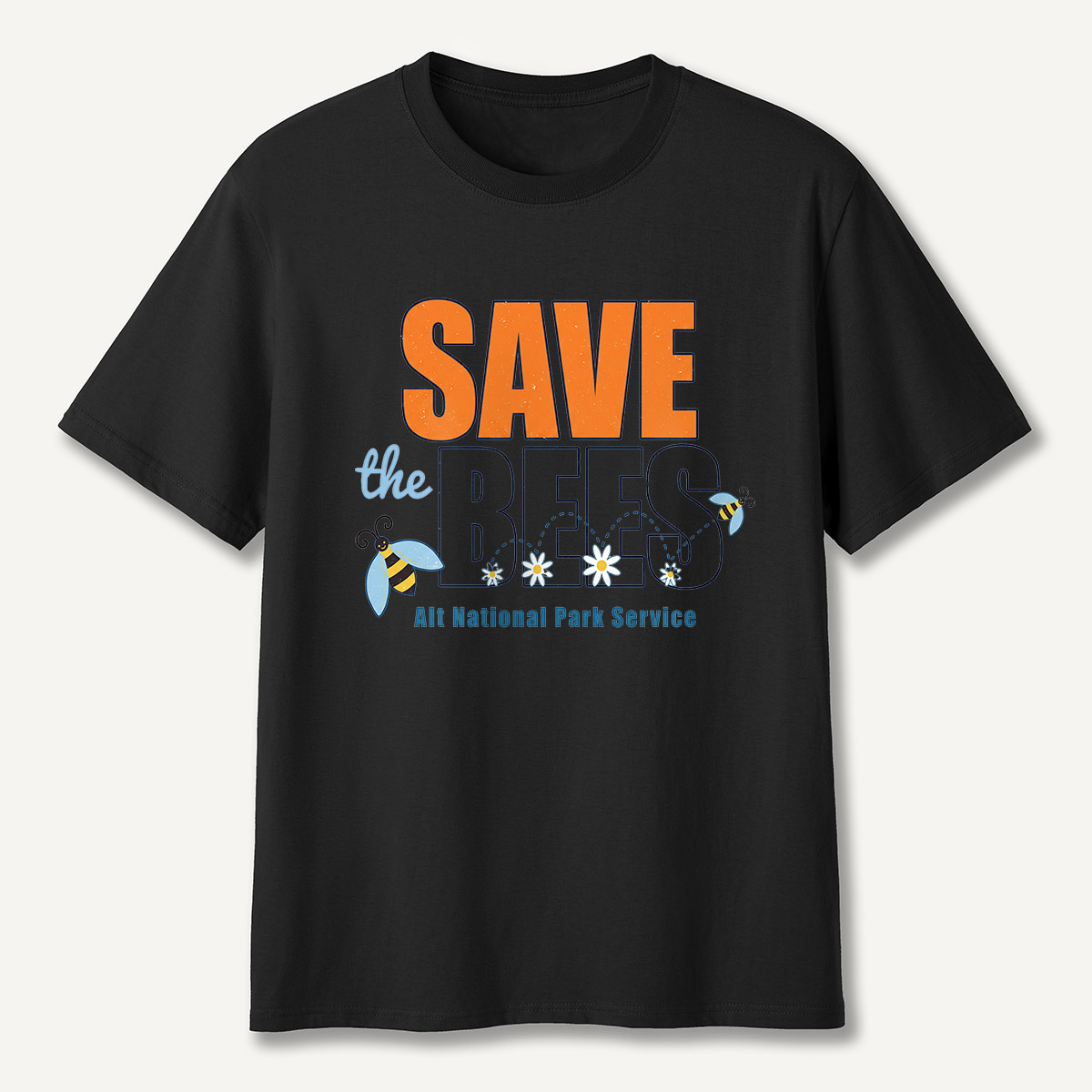 Save the Bees Alt National Park Service T-Shirt