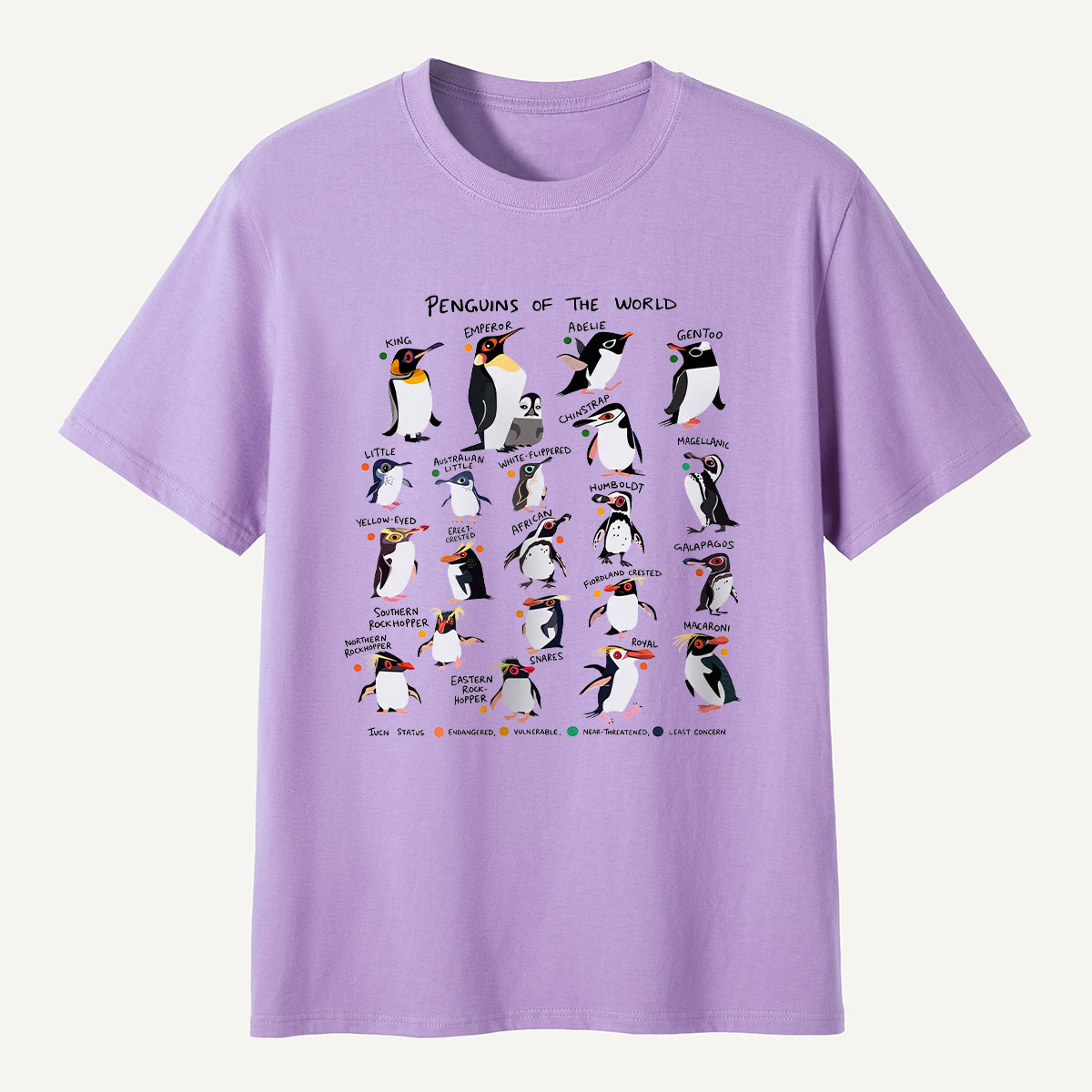 Penguins Of The World Guide T-Shirt