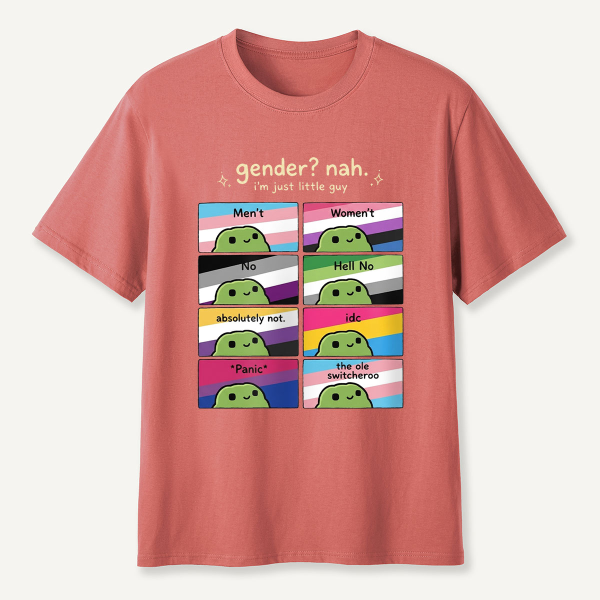 Gender Nah I’m Just Little Guy T‑Shirt