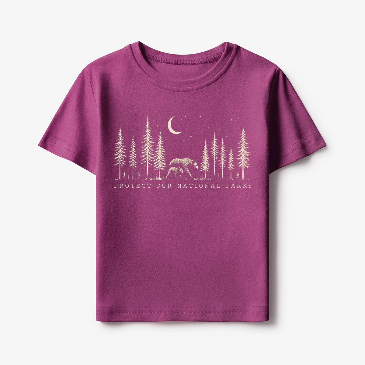 Protect The National Parks Environmental Activism Kids T-Shirt