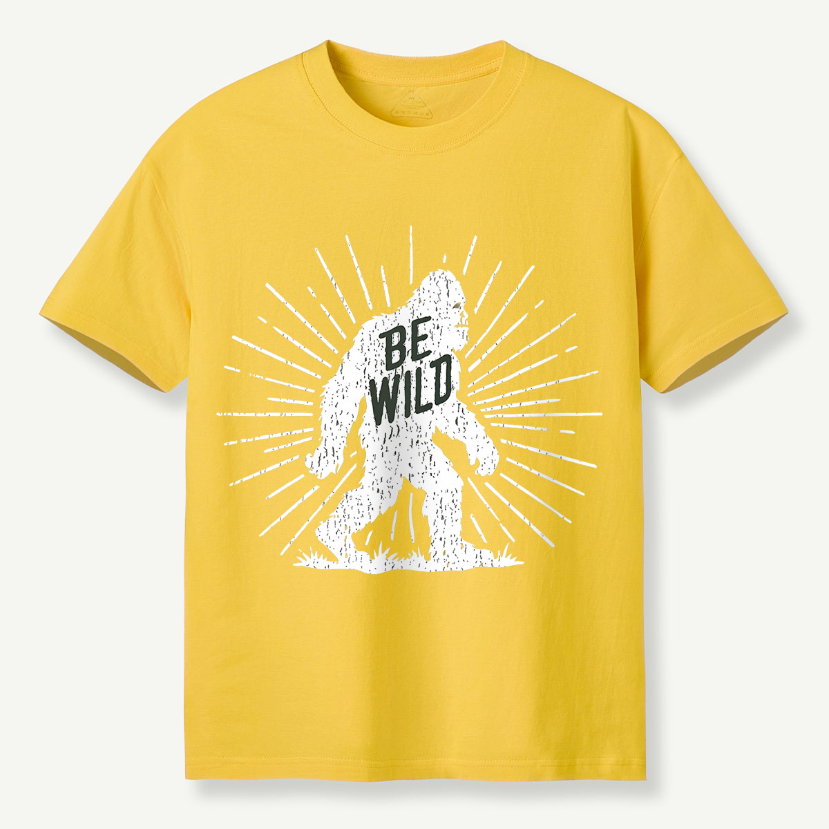 Be Wild Bigfoot Silhouette T-Shirt