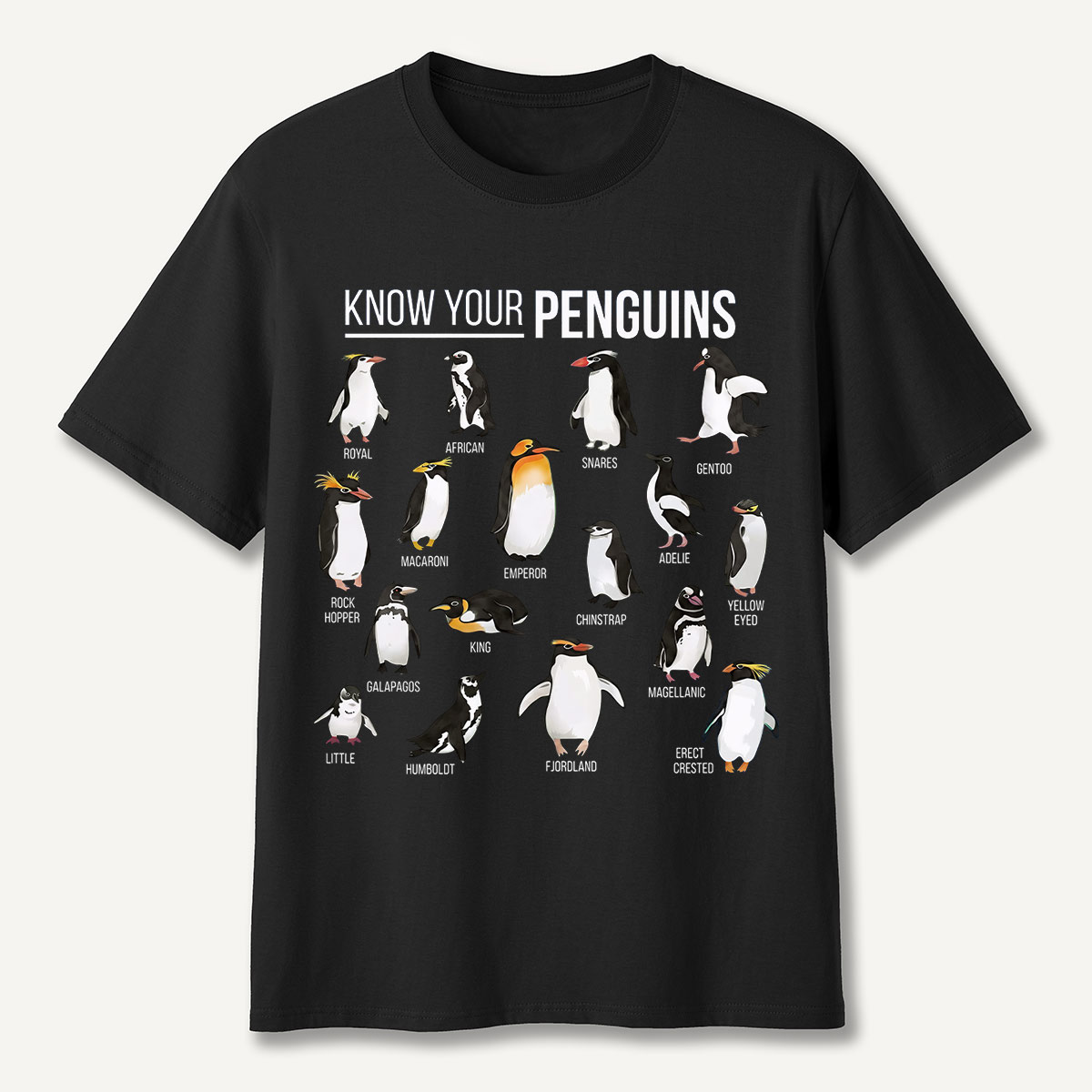 Know Your Penguins T-Shirt