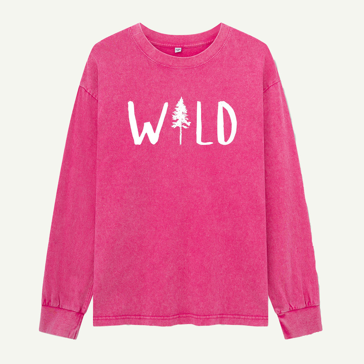 Stay Wild Washed Long Sleeves
