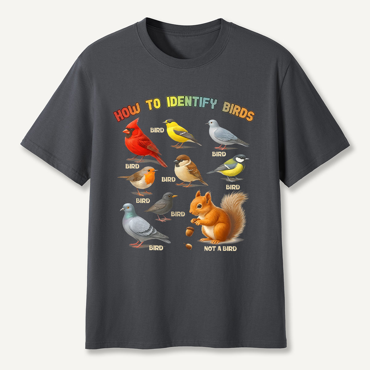 How to Identify Birds T-Shirt