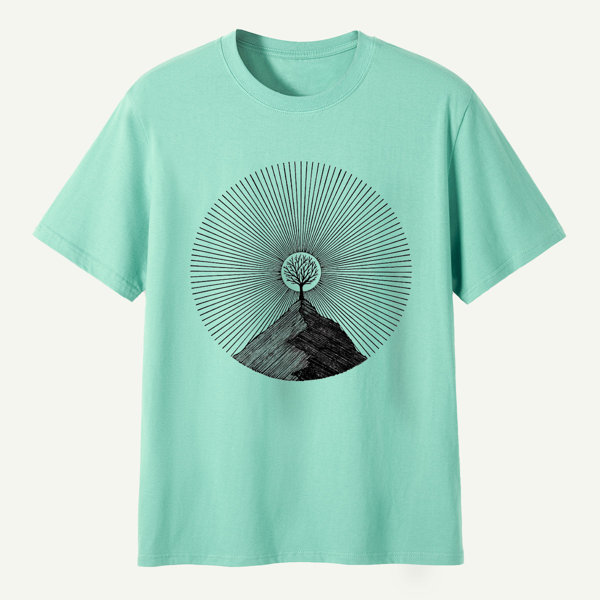 Tree Of Life Radiating Roots T-Shirt