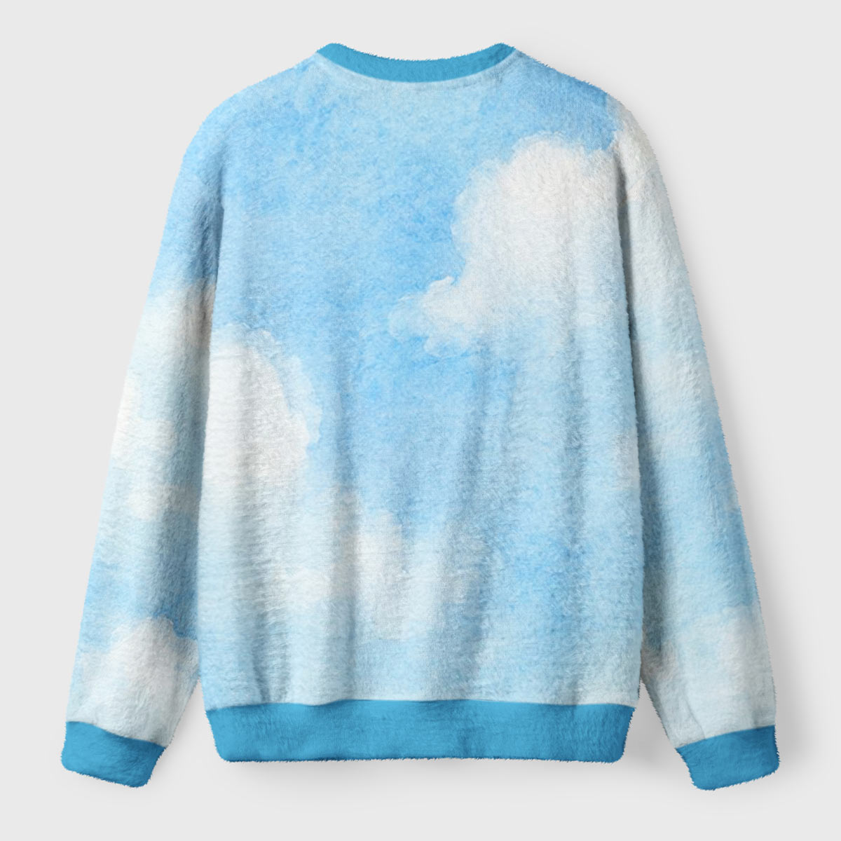Fishwatch Cat on Patrol Ugly Fuzzy Fleece Sweatshirt