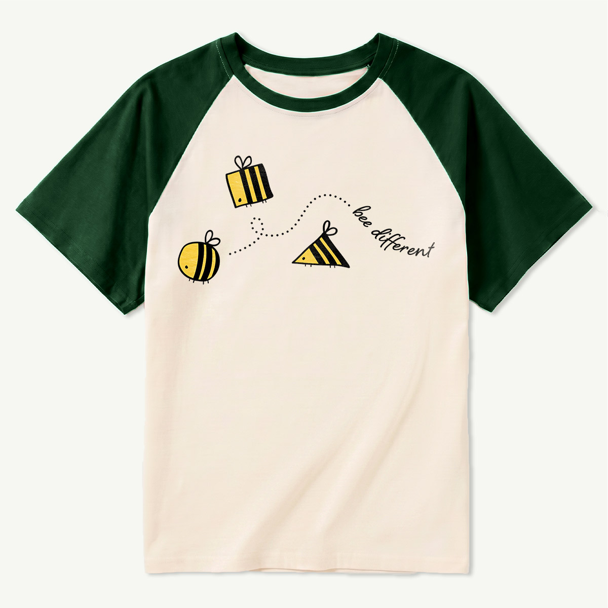 Bee Different Raglan T-Shirt