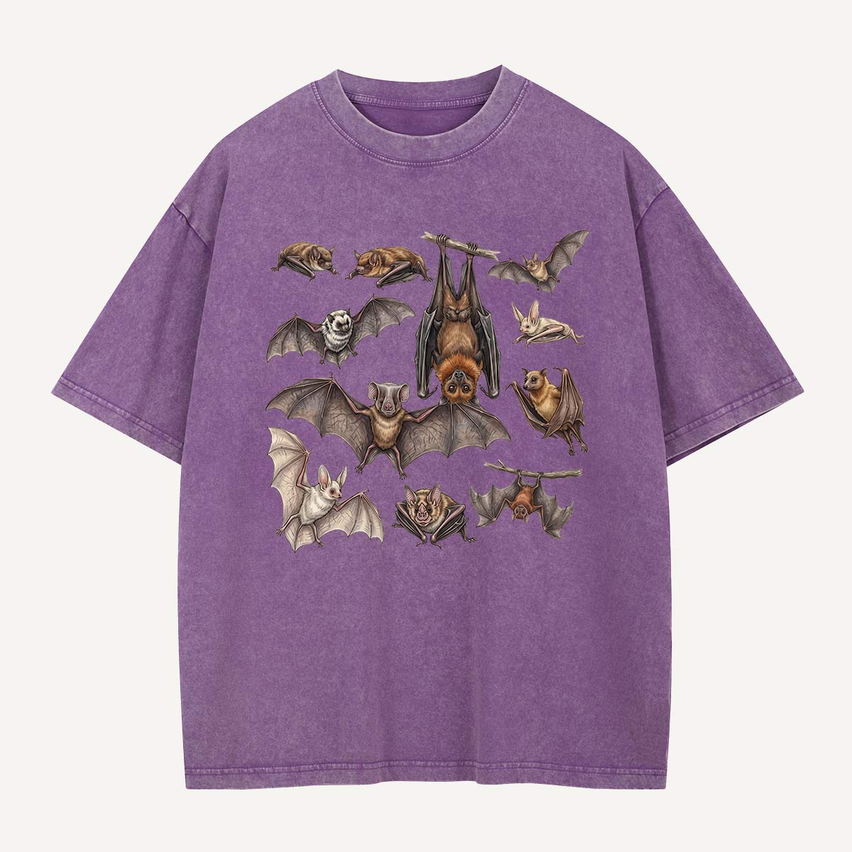 Bat Squad Lineup Washed T-Shirt