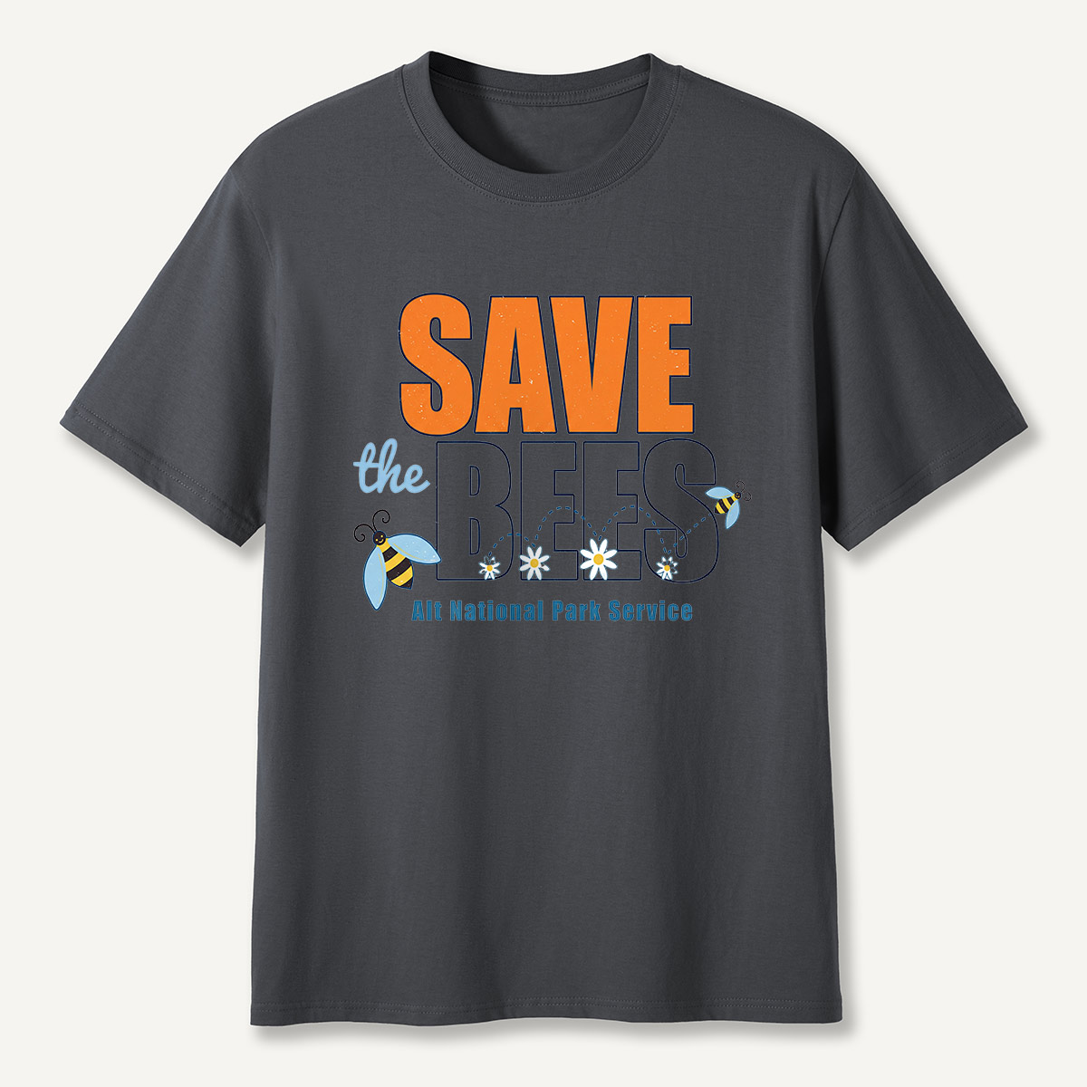 Save the Bees Alt National Park Service T-Shirt