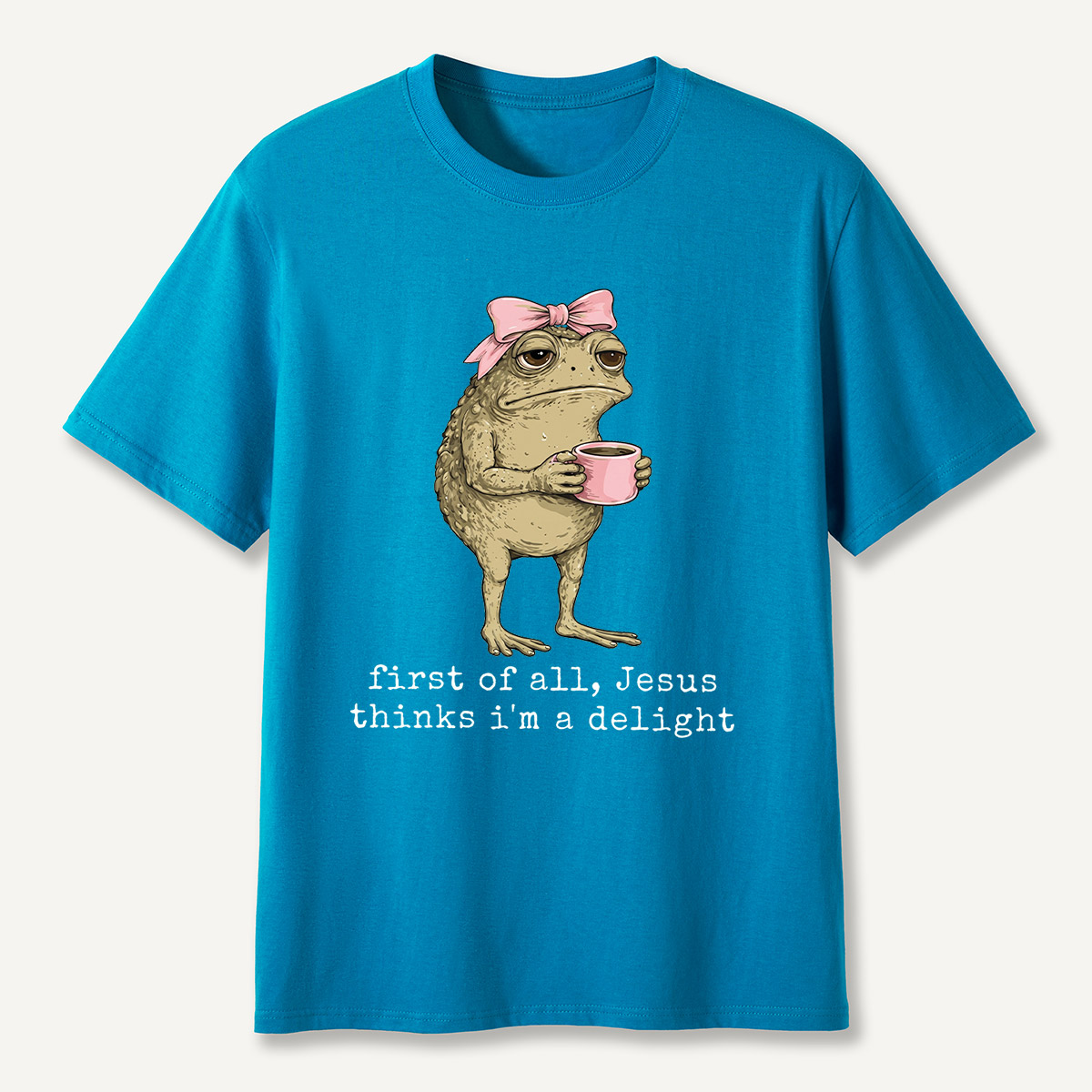 Sleepy Frog Coffee Lover T-Shirt
