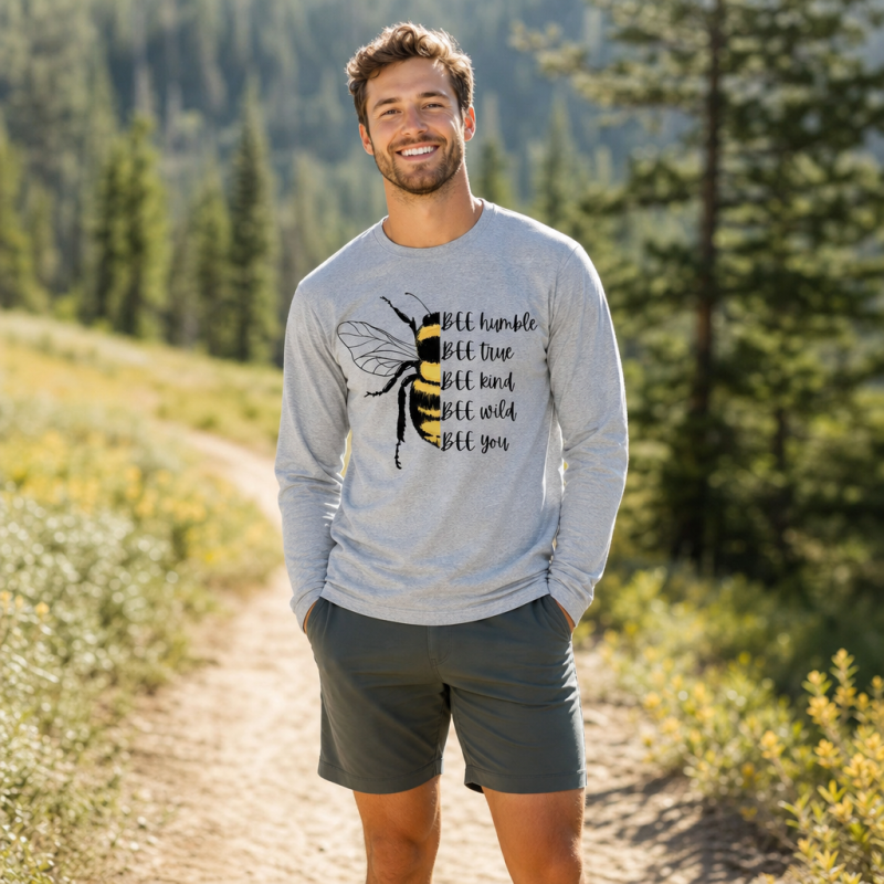 Bee Yourself Long Sleeve T-Shirt