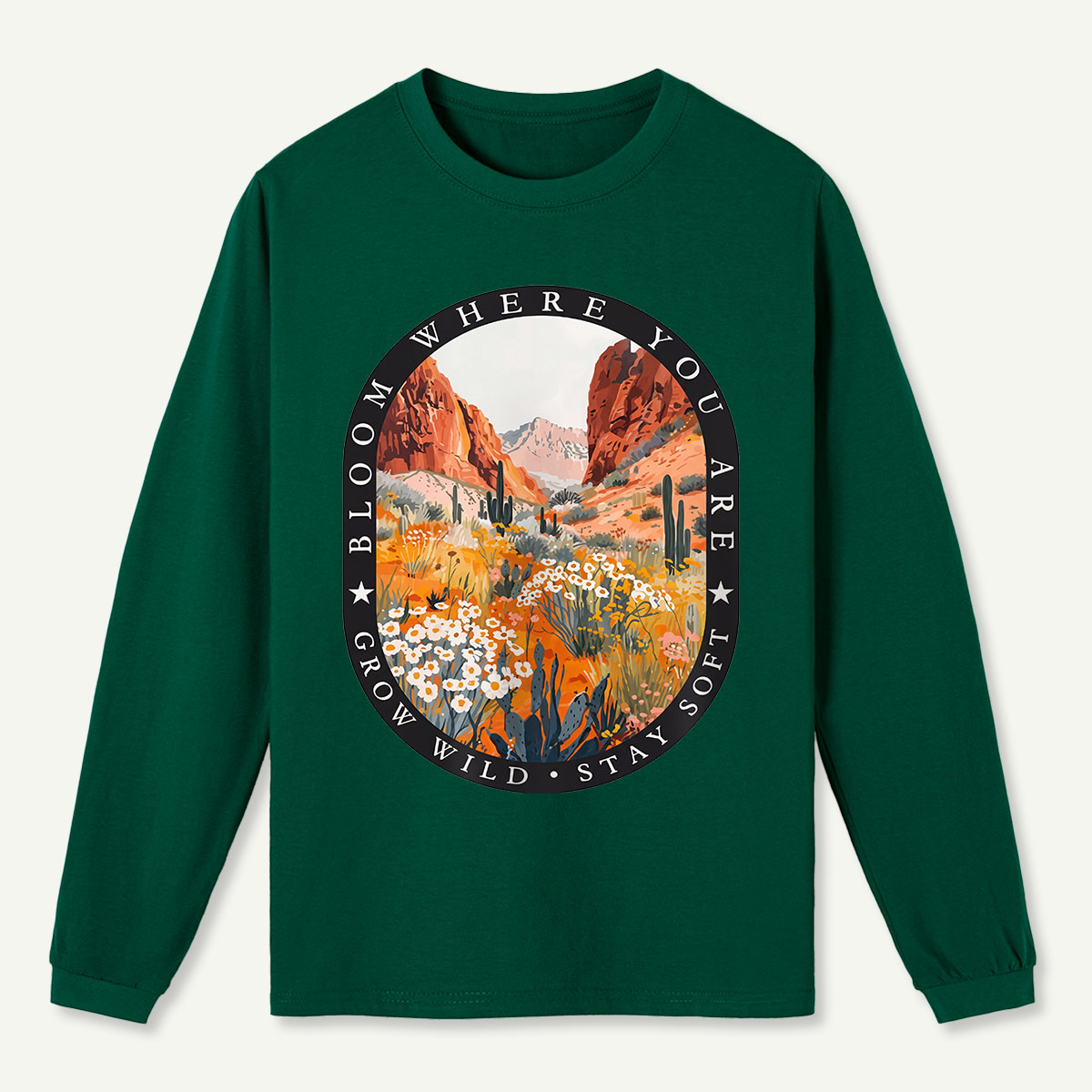 Desert Bloom Long Sleeve T-Shirt