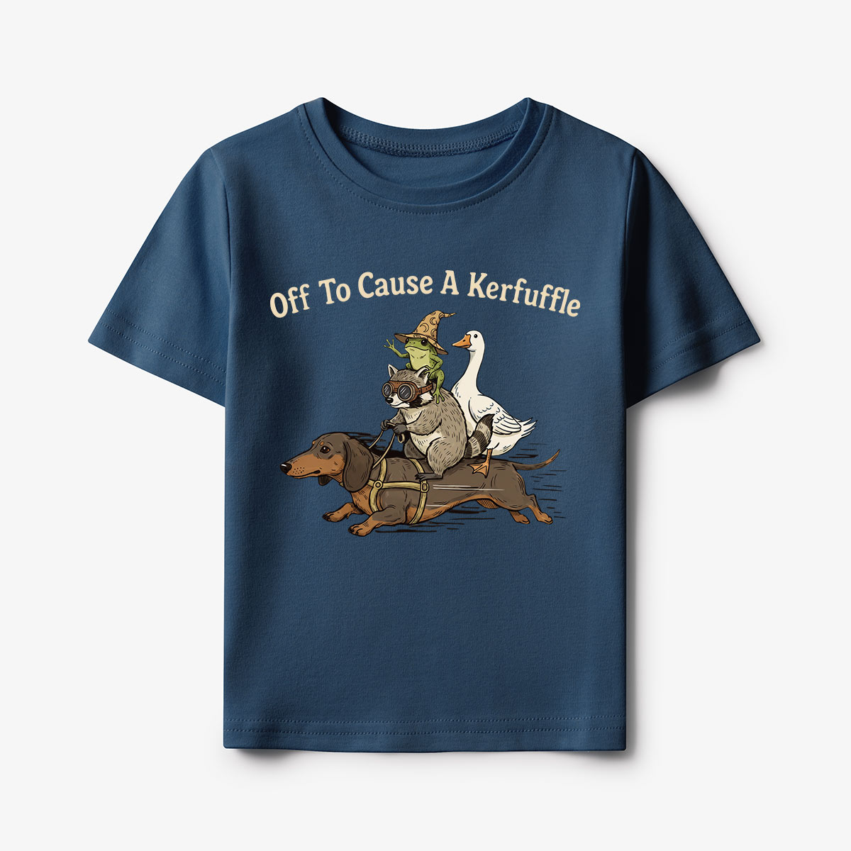 Off To Cause A Kerfuffle Kids T-Shirt