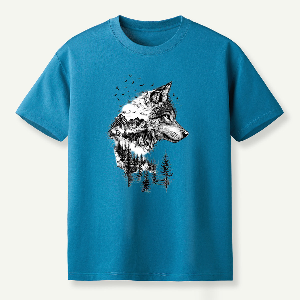 Fox Forest Ink Portrait T-Shirt