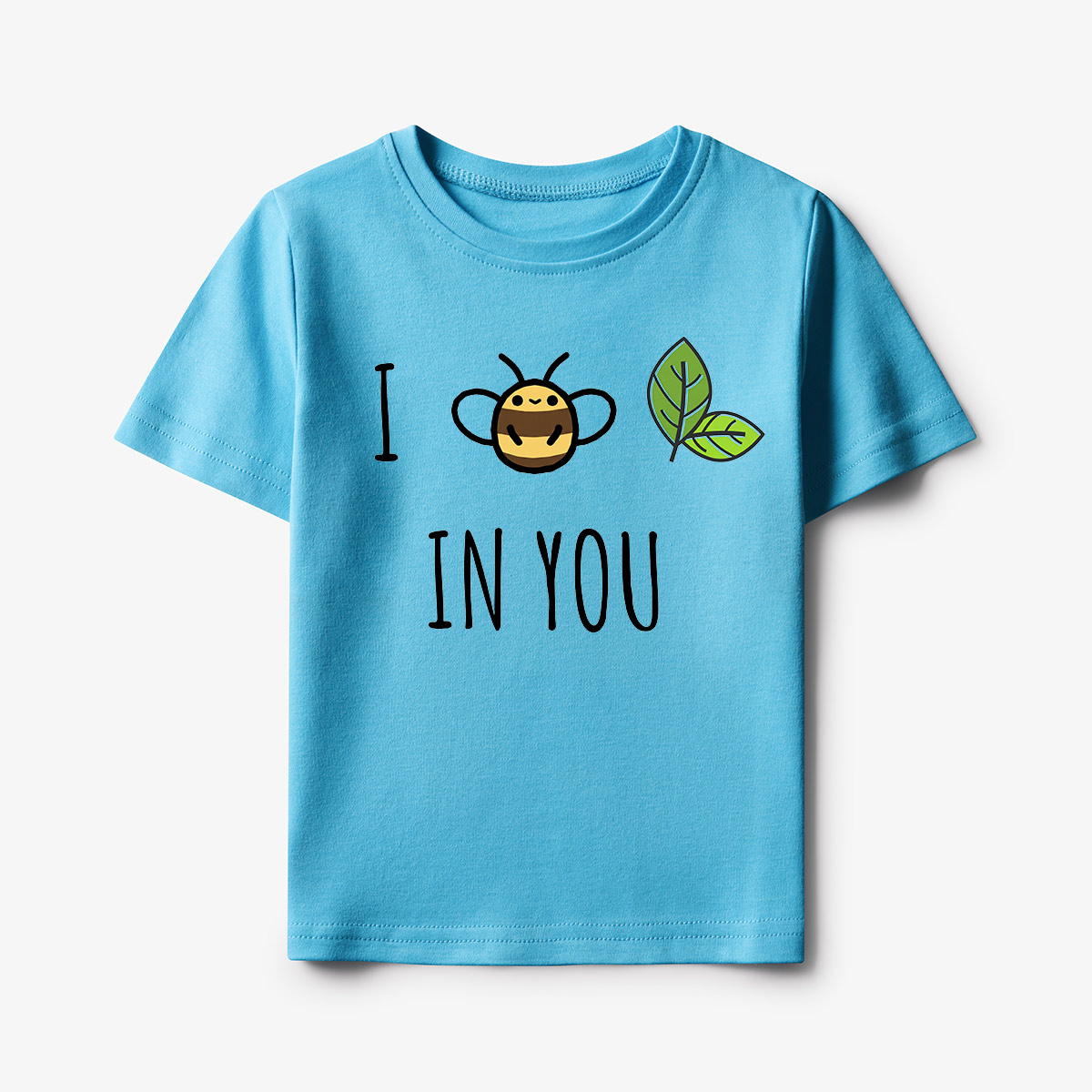 Bee Leaf Pun “I Believe in You” Kids T-Shirt