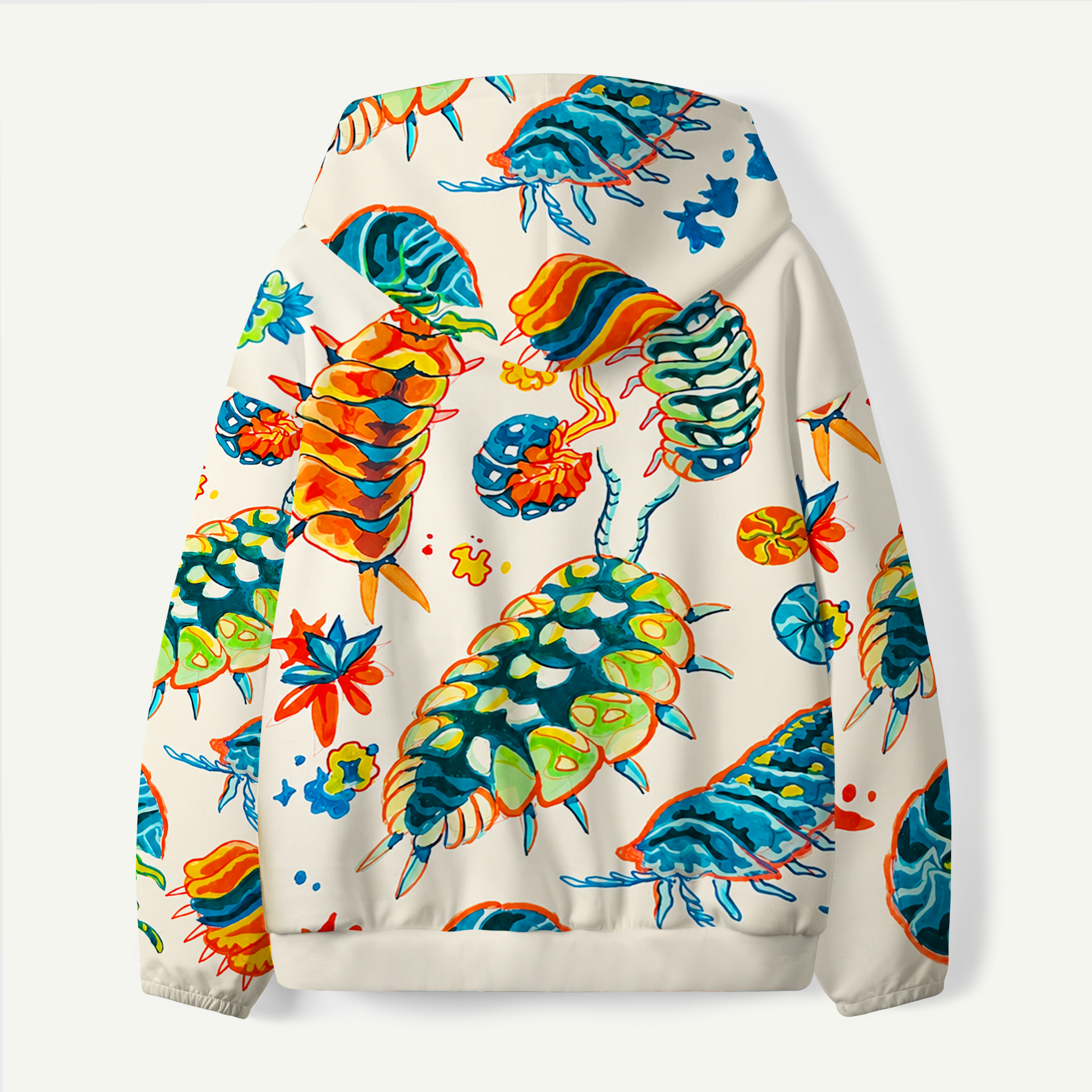 Colorful Insect Study Sketchbook Kids All-over Printed Hoodie