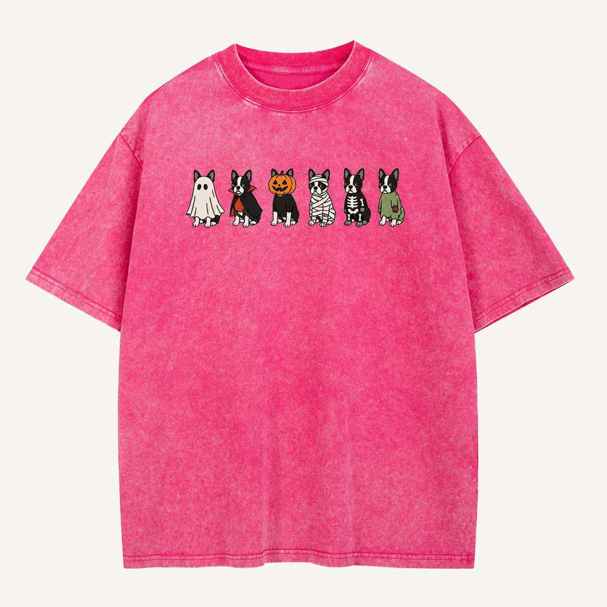 Halloween Costume Crew Washed T-Shirt