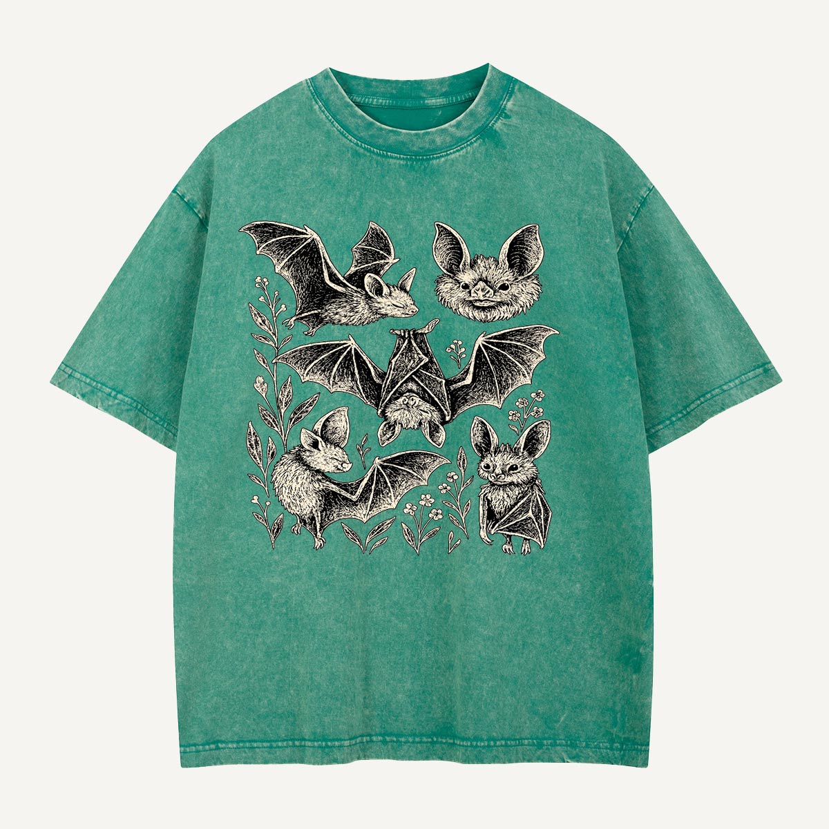 Welcome to the Bat Garden Washed T-Shirt