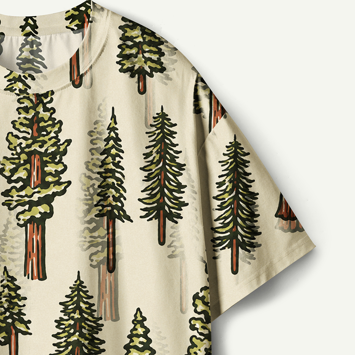 Vintage Evergreen Forest Premium Eco Tee