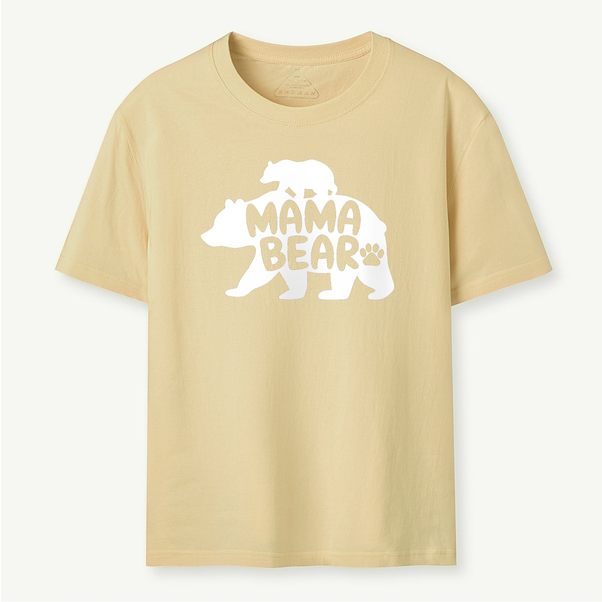 Adorable Mama Bear Silhouette T-Shirt