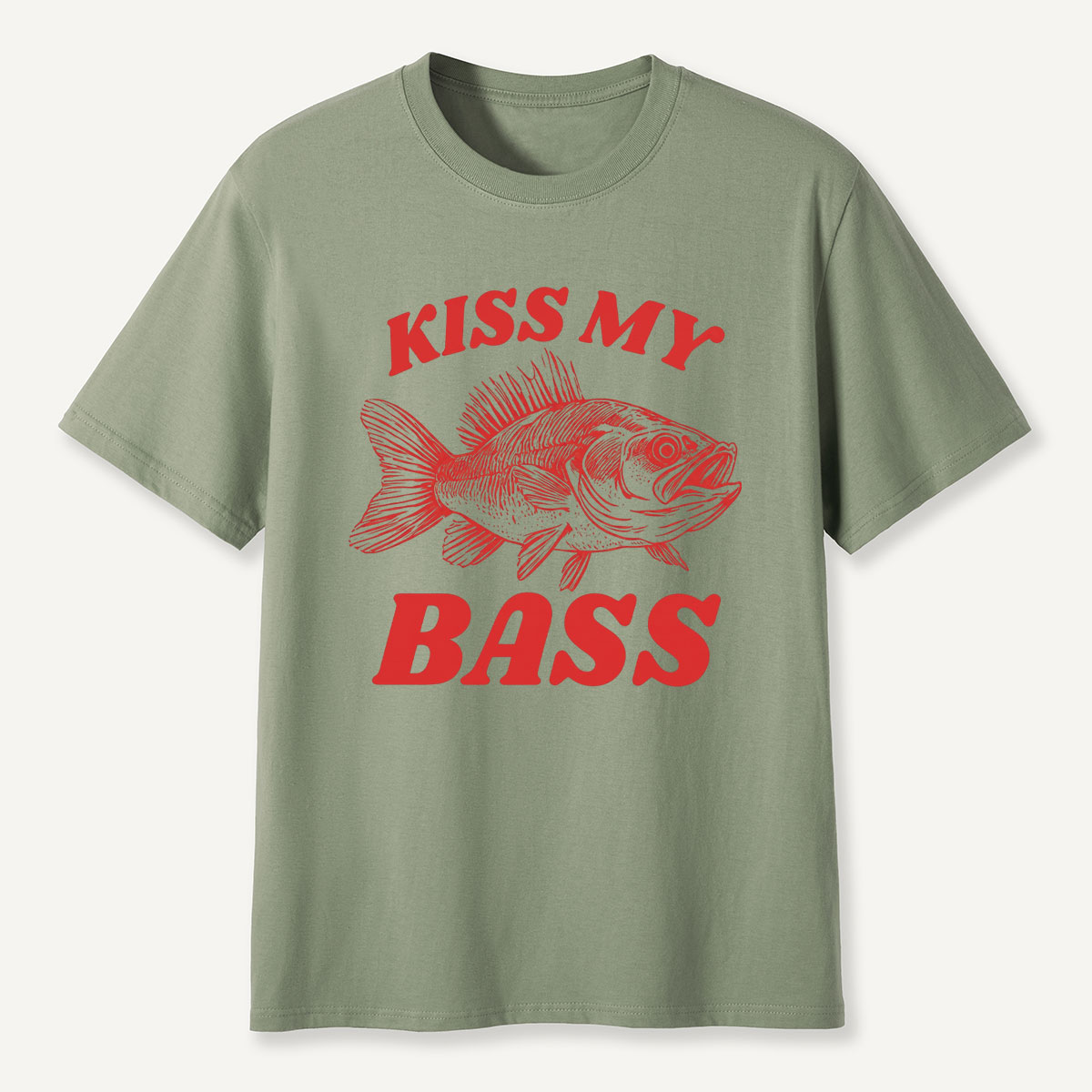 Kiss My Bass Fishing T-Shirt