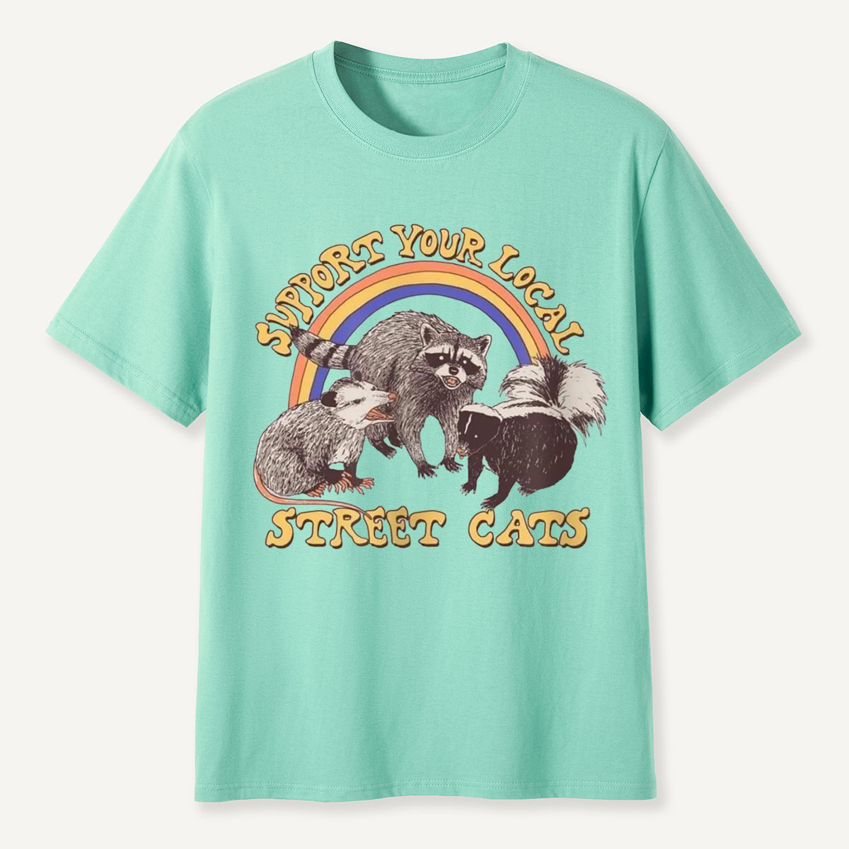 Support Your Local Street Cats Trash Bandits T-Shirt