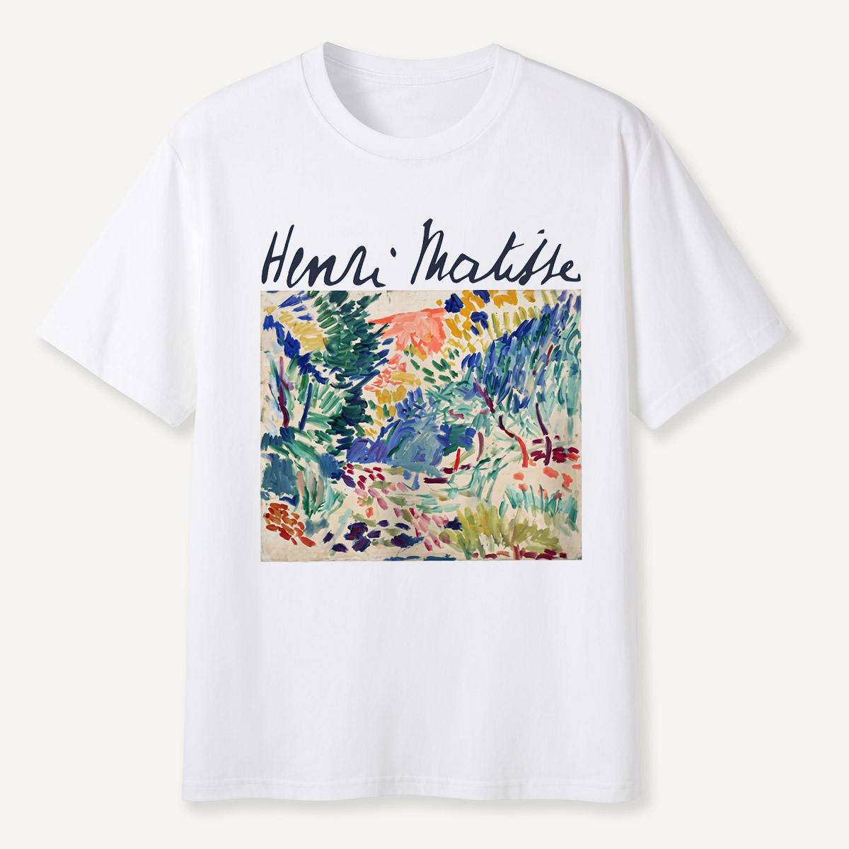 Henri Matisse Colorful Garden Art T-Shirt