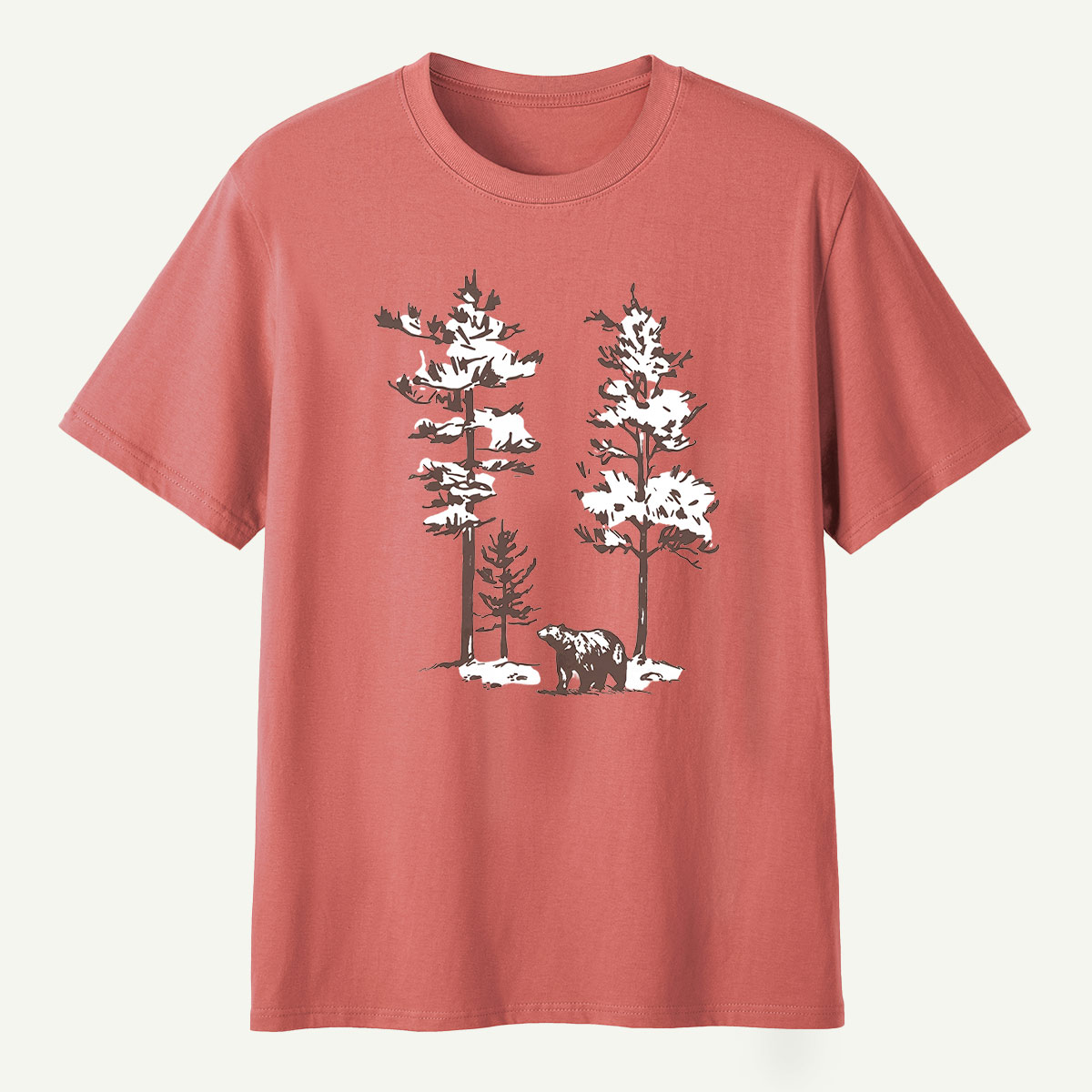 Moose Among The Pine Trees T-Shirt