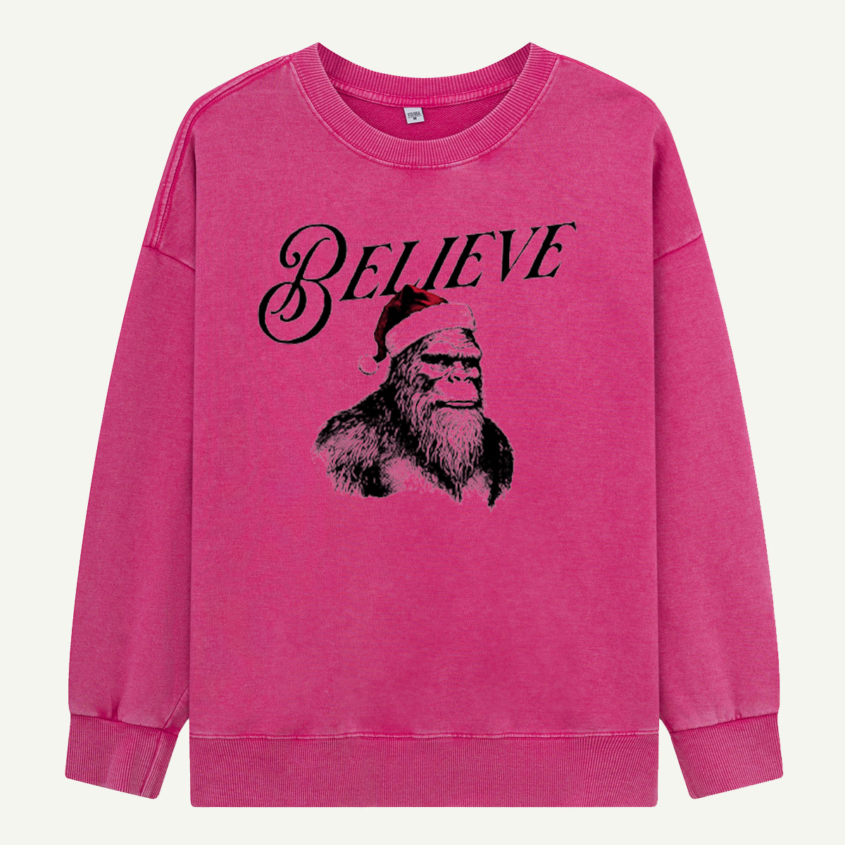 Believe Christmas Opossum Washed Sweatshirts