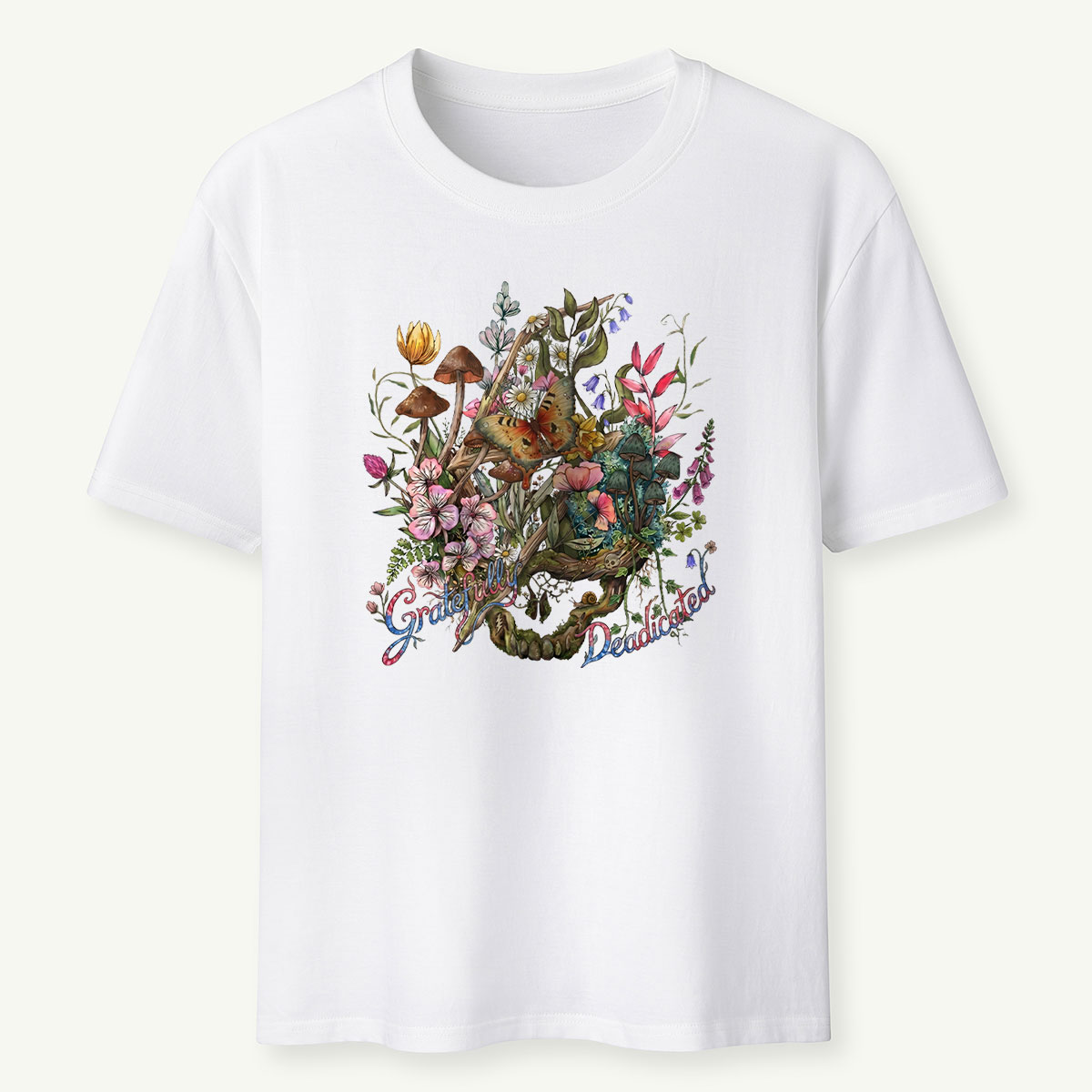 Nature Retro Psychedelic Music T-Shirt
