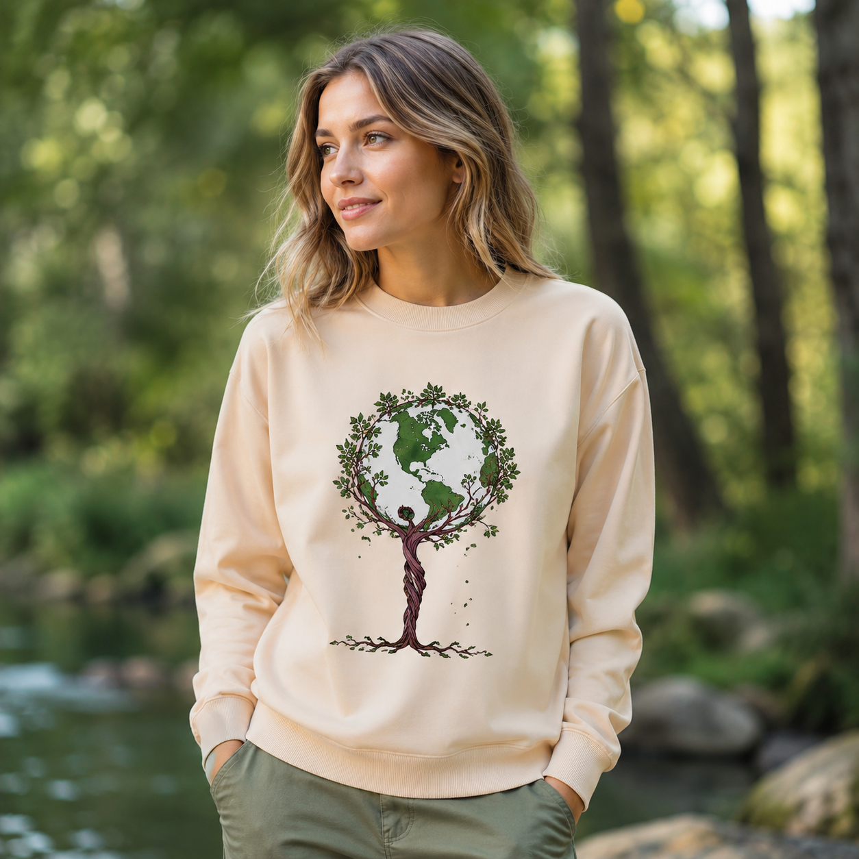 Earth Tree Sweatshirts