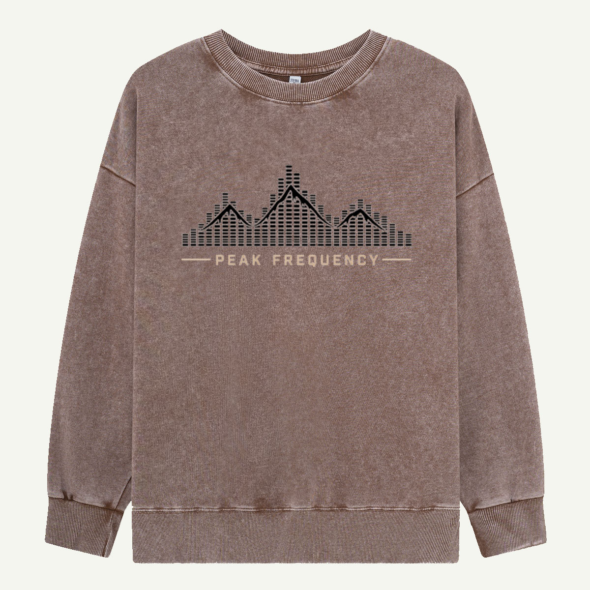 Tune Into Peak Frequency Washed Sweatshirts