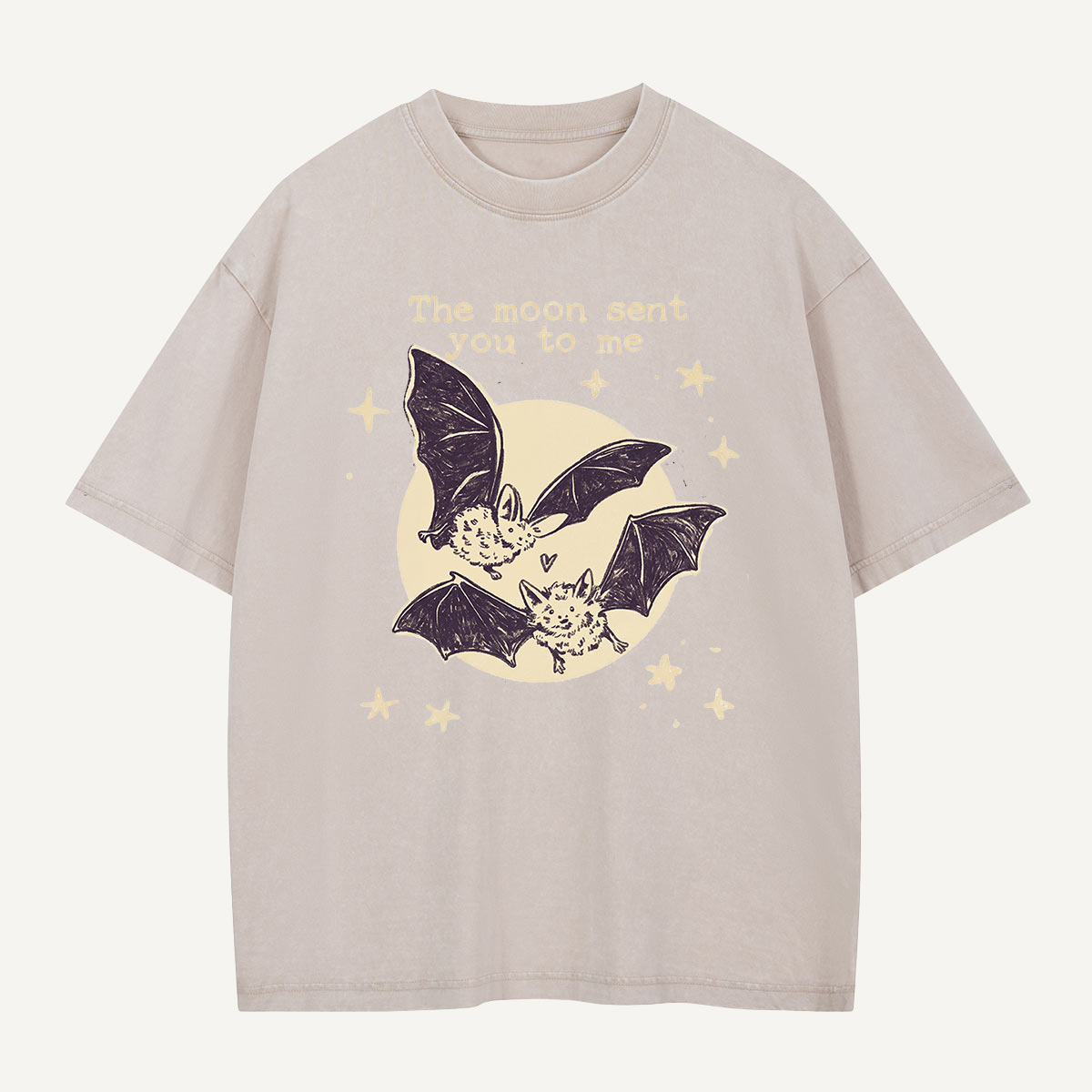 The Moon Sent You to Me Washed T-Shirt