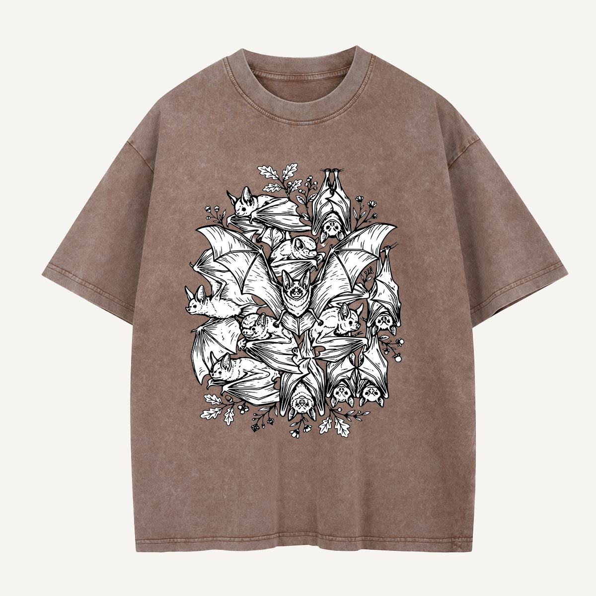 The Whole Bat Crew Is Here Washed T-Shirt
