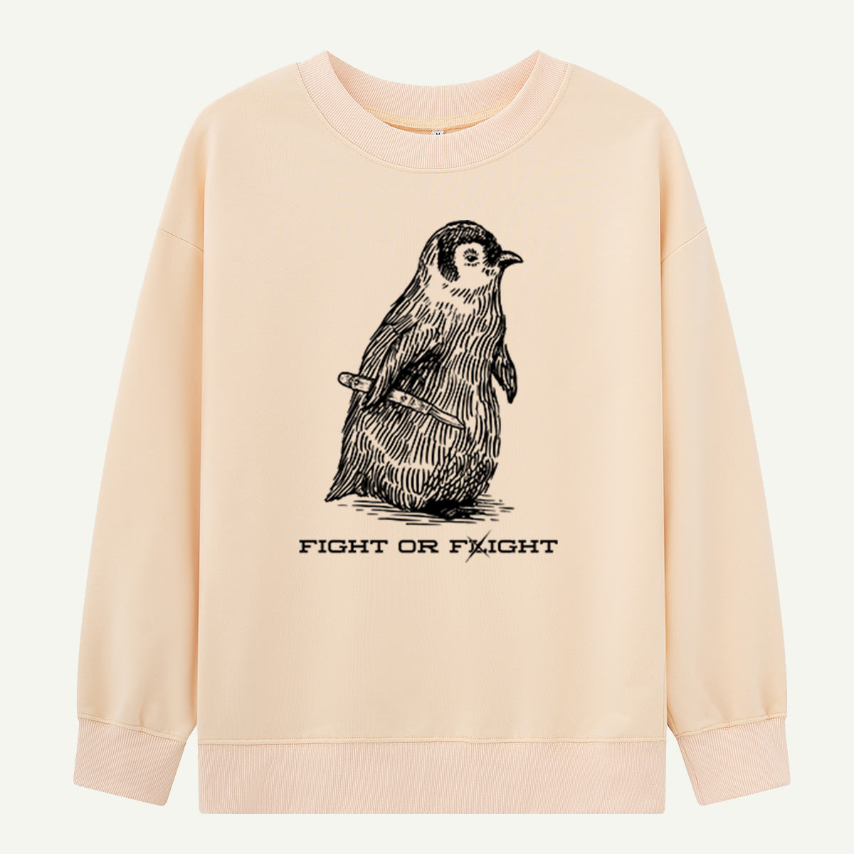 Fight Or Flight Perched Raptor Sweatshirts